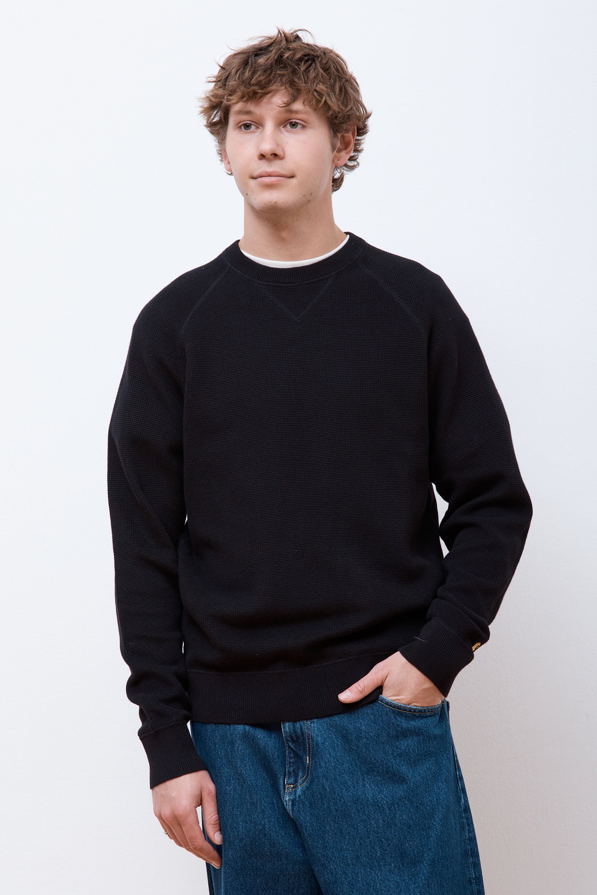 Carhartt WIP Chase Sweater Black