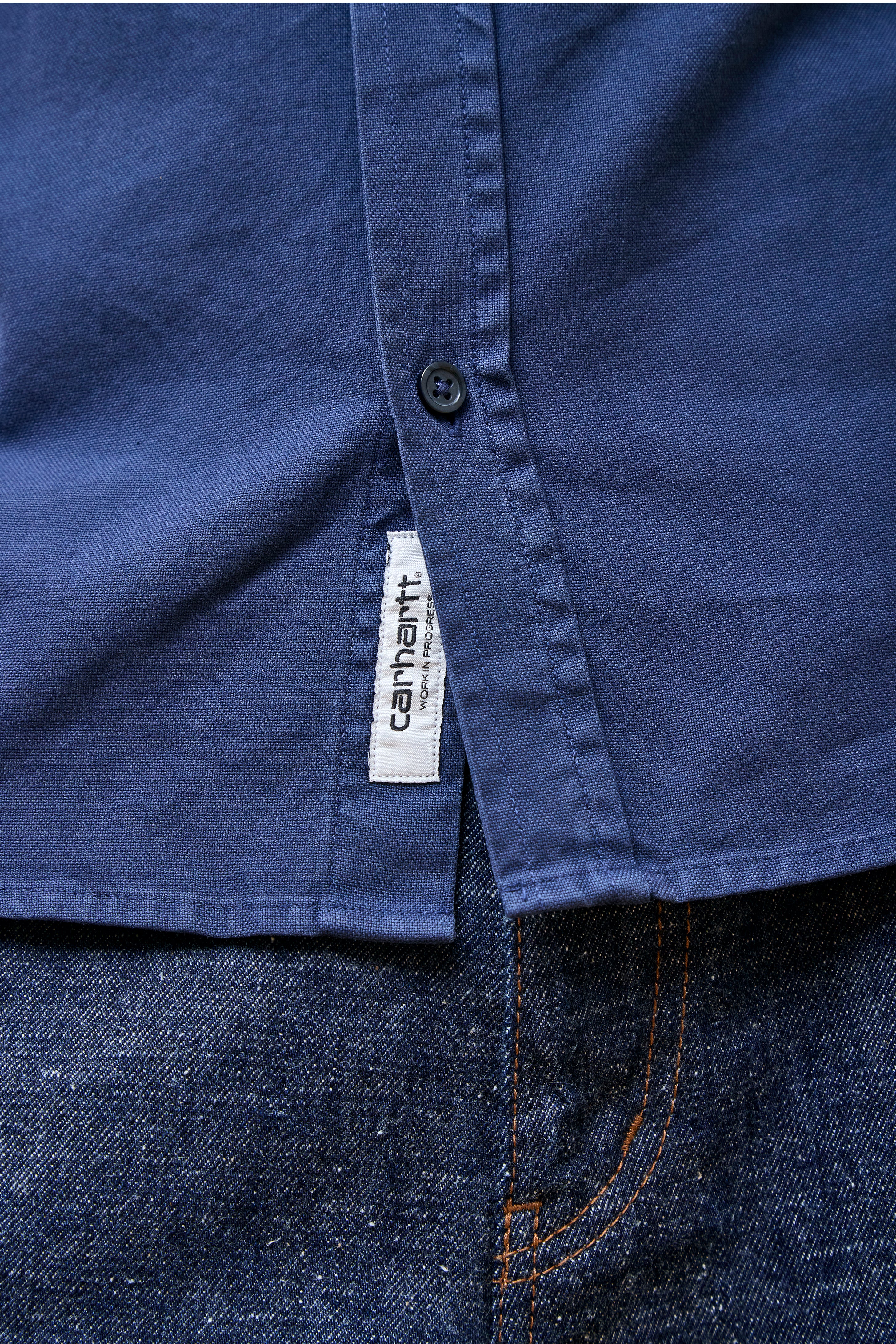 L/S Bolton Shirt Air Force Blue GD