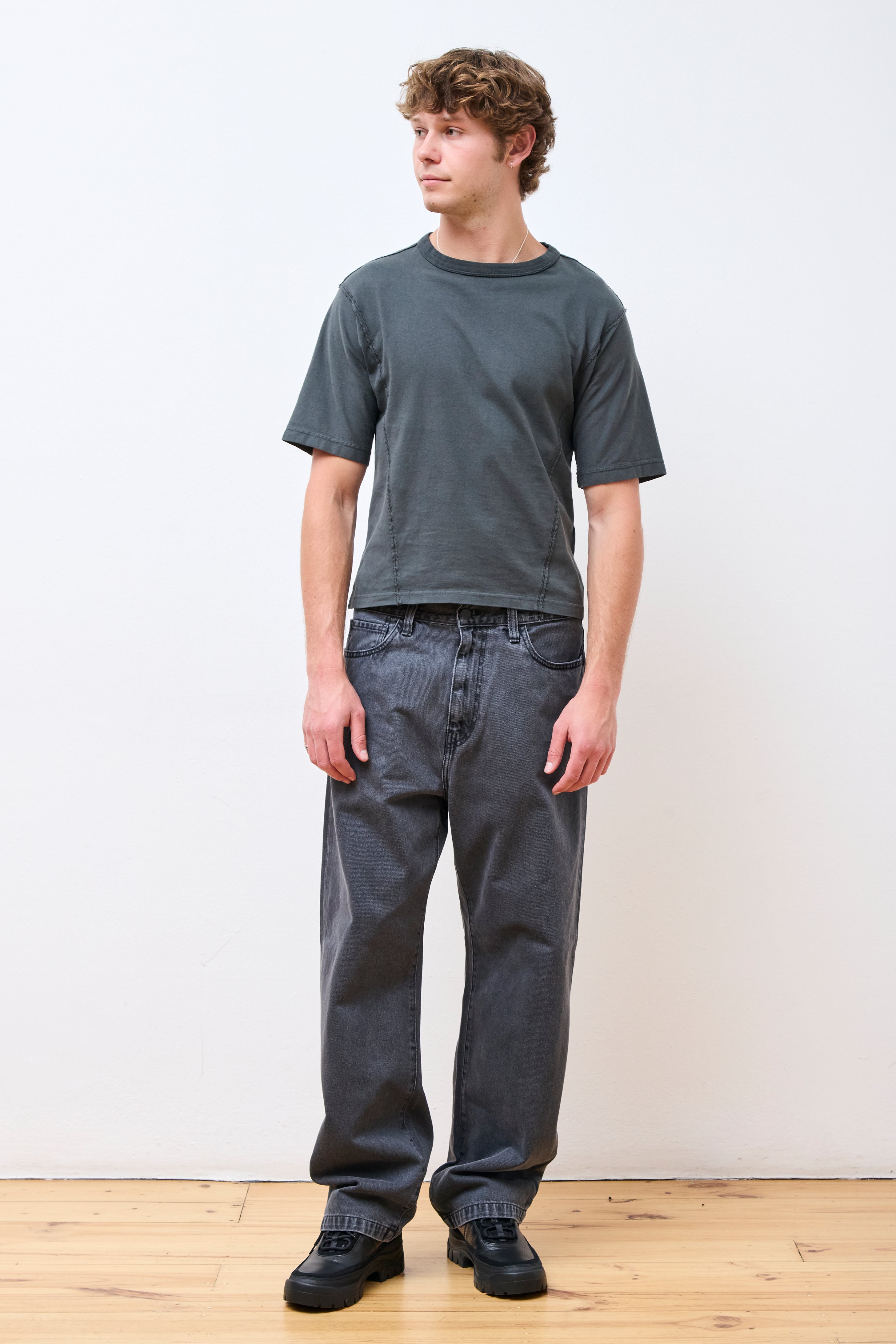 Landon Pant Black Heavy Stone Wash