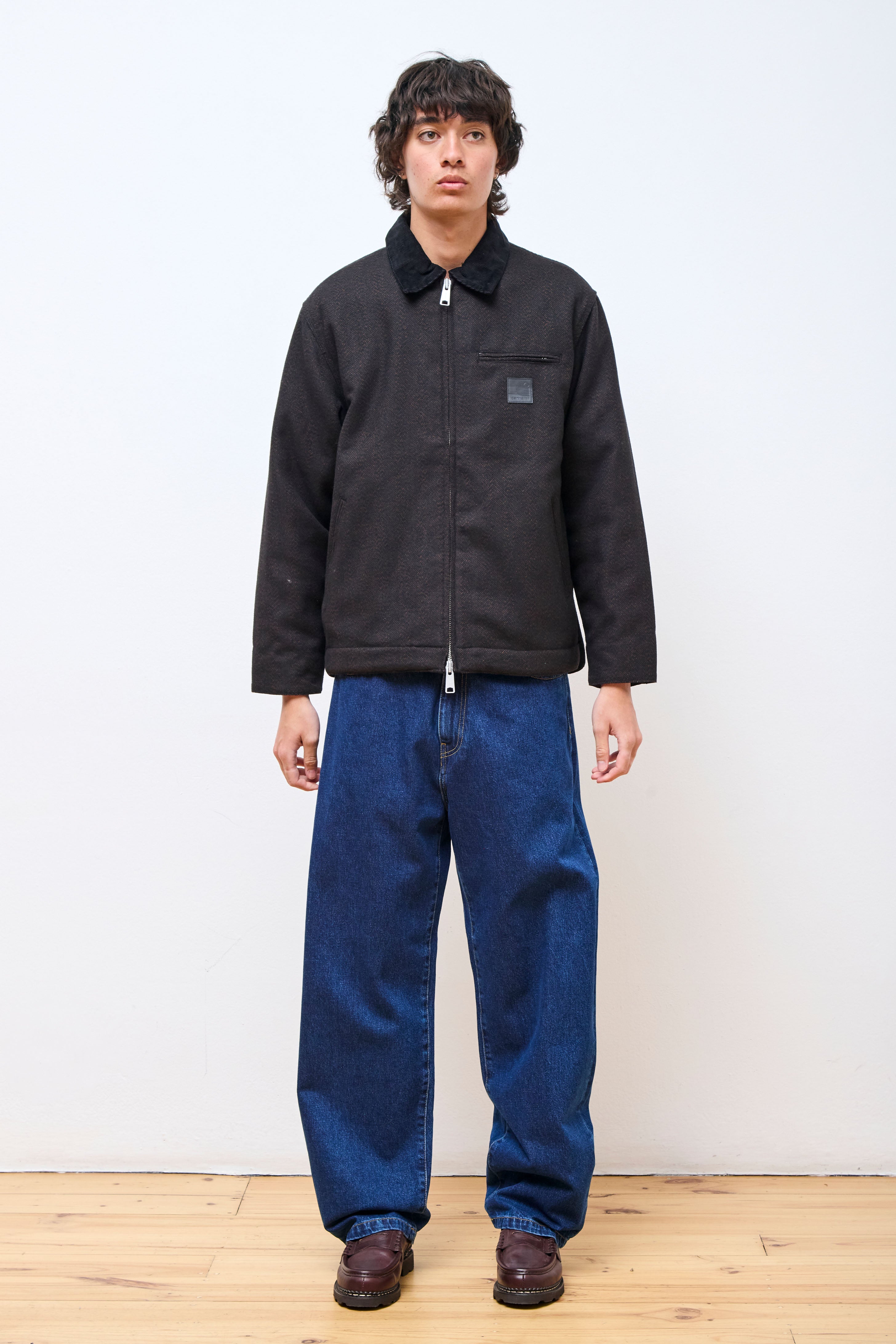 Carhartt WIP Truman Coat Chocolate Black