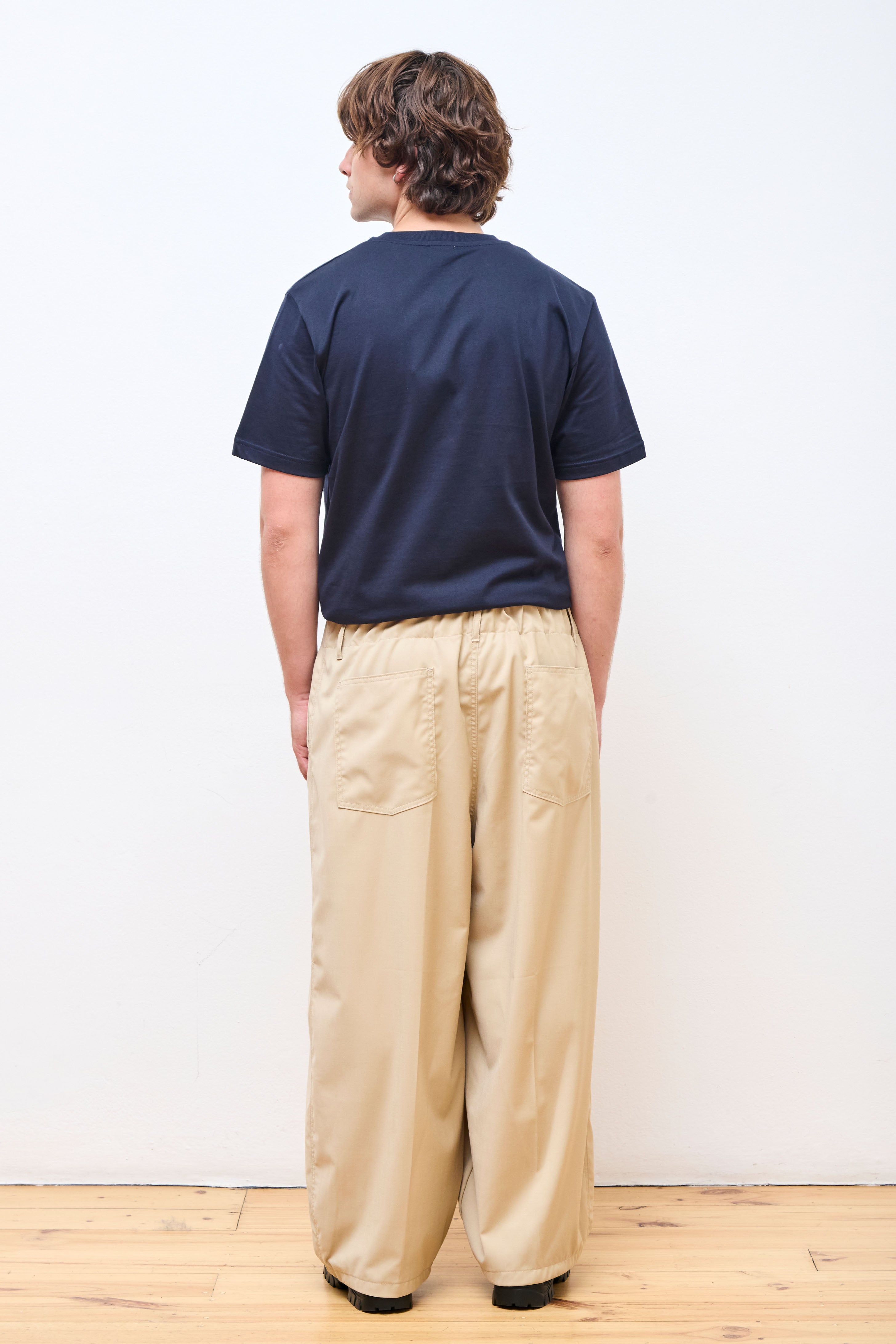 Circular Pants Beige