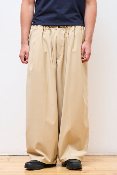 sillage cream linen circular pants