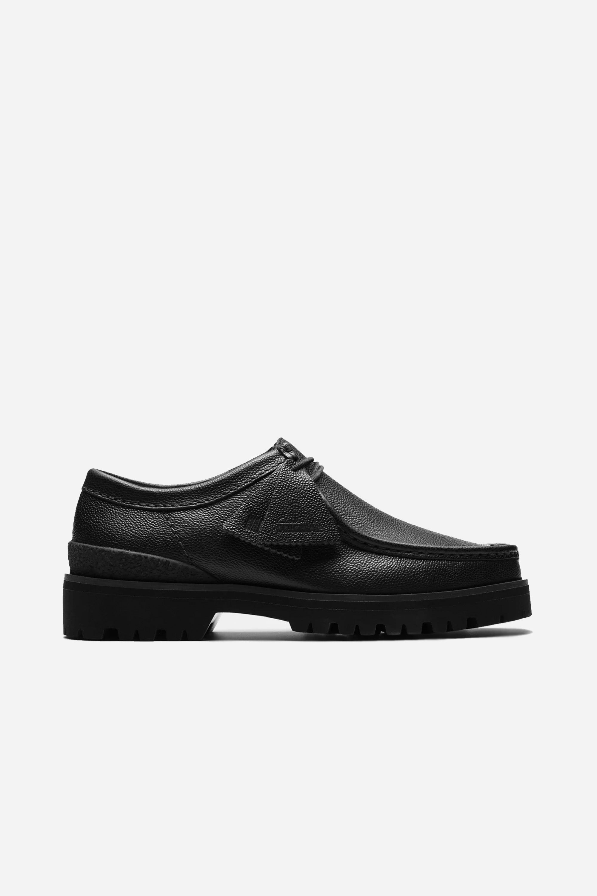 Wallabee Yukoner Black Scotch Grain