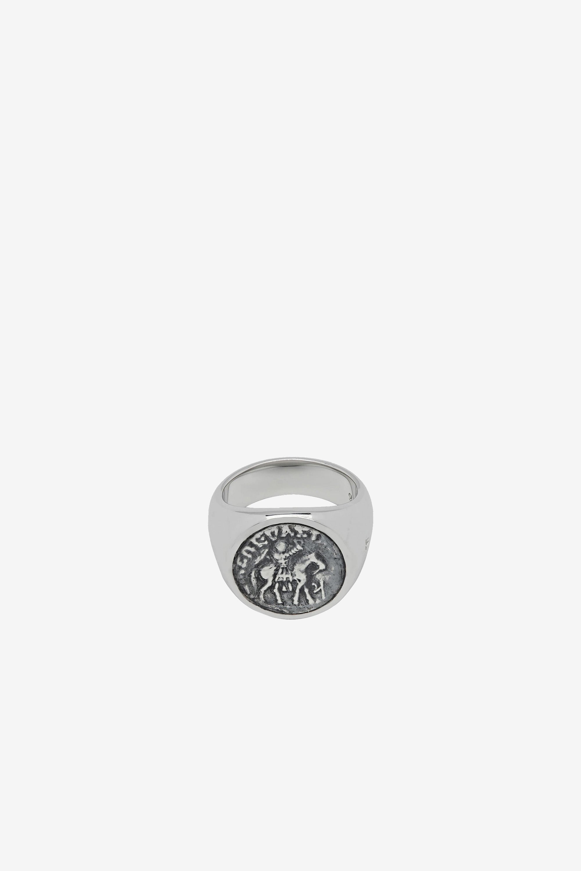 Coin Ring Silver