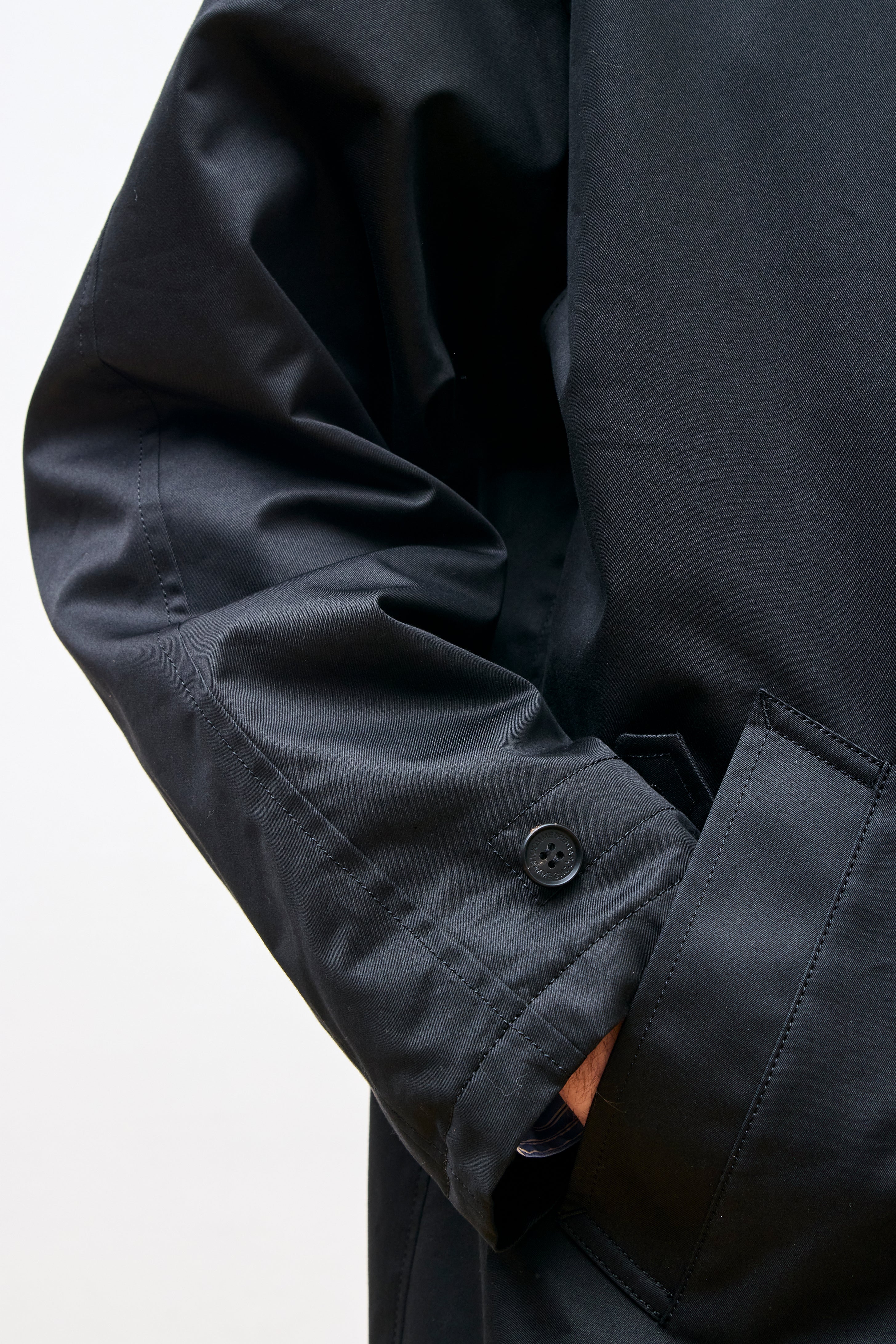 Cotton Coat Black