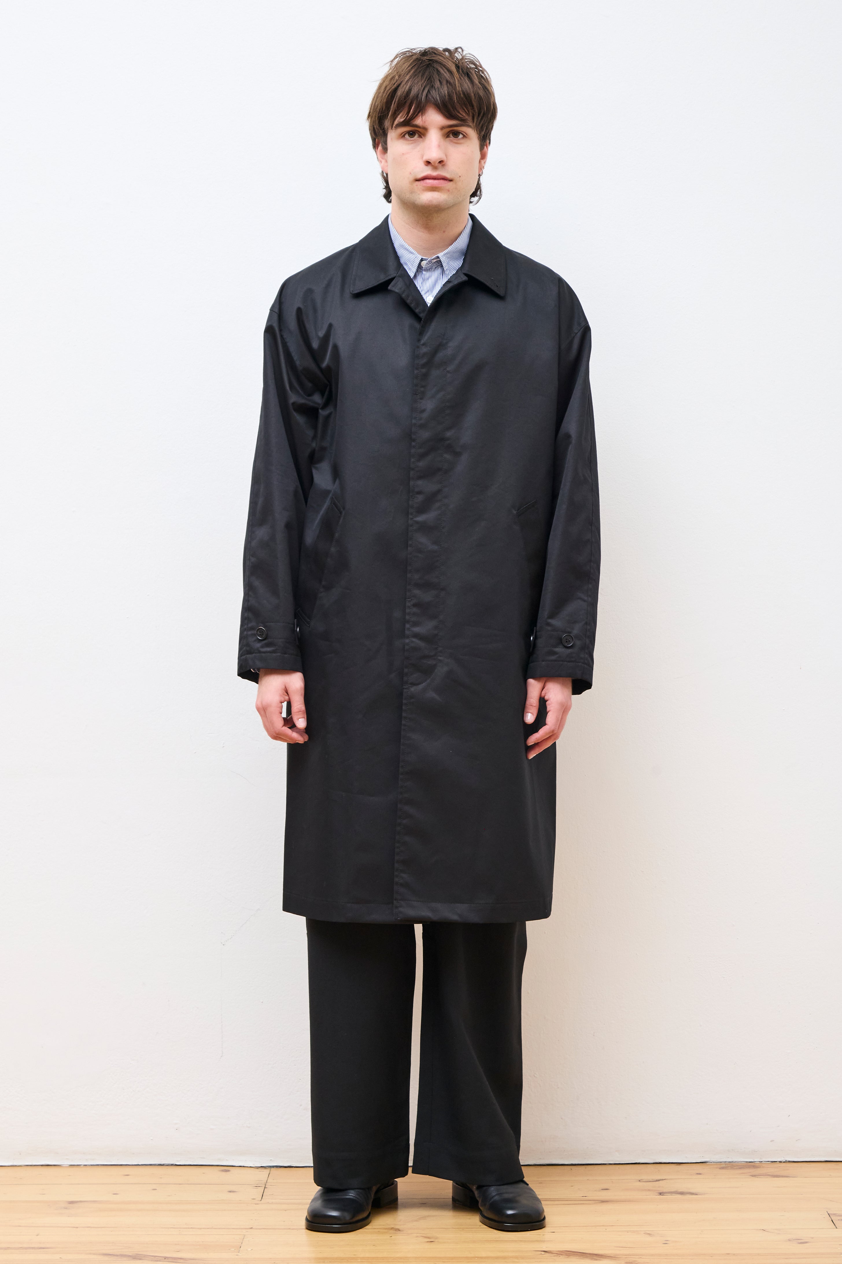 Cotton Coat Black