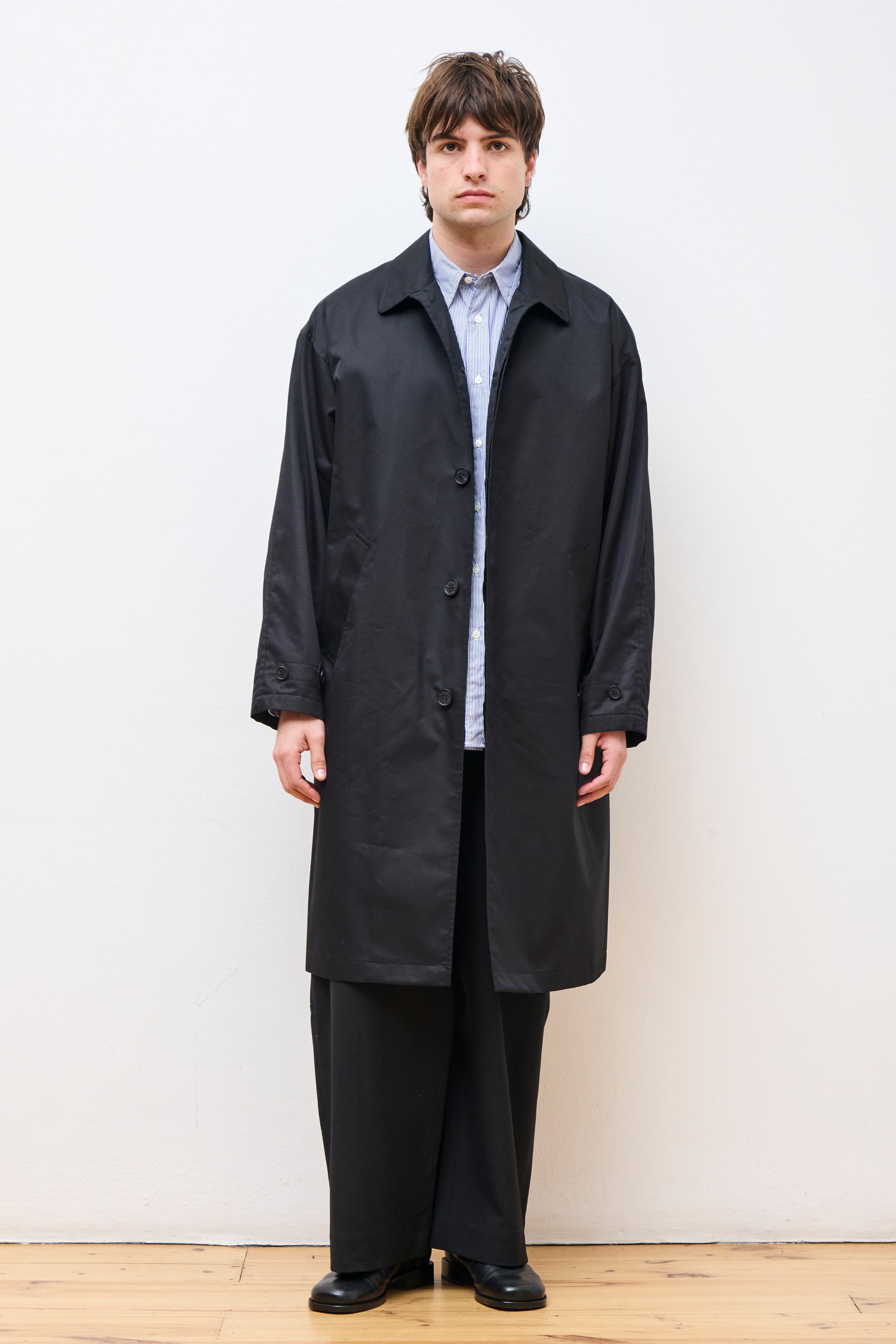 Cotton Coat Black