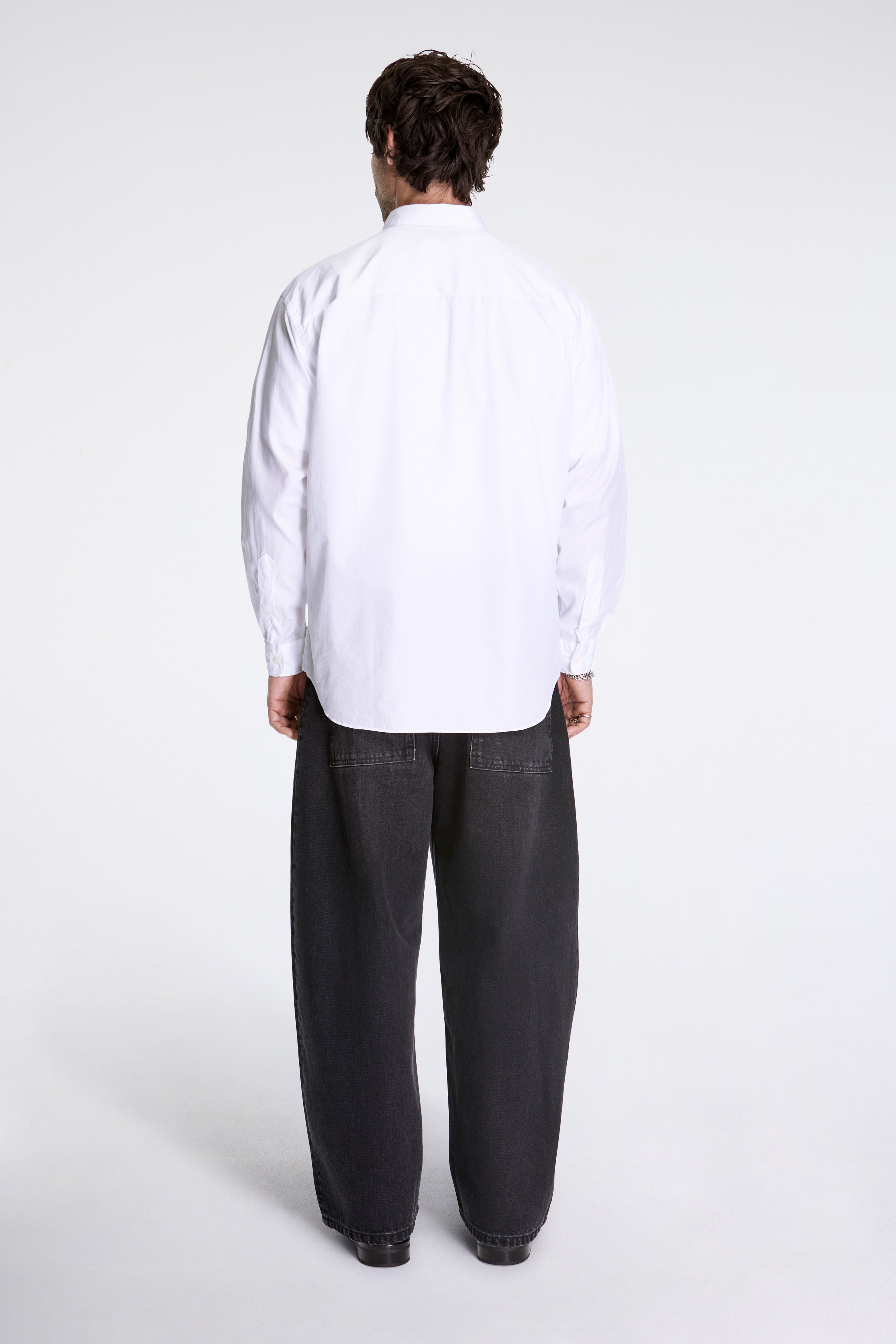 Cotton Oxford Multi Fabrics Shirt