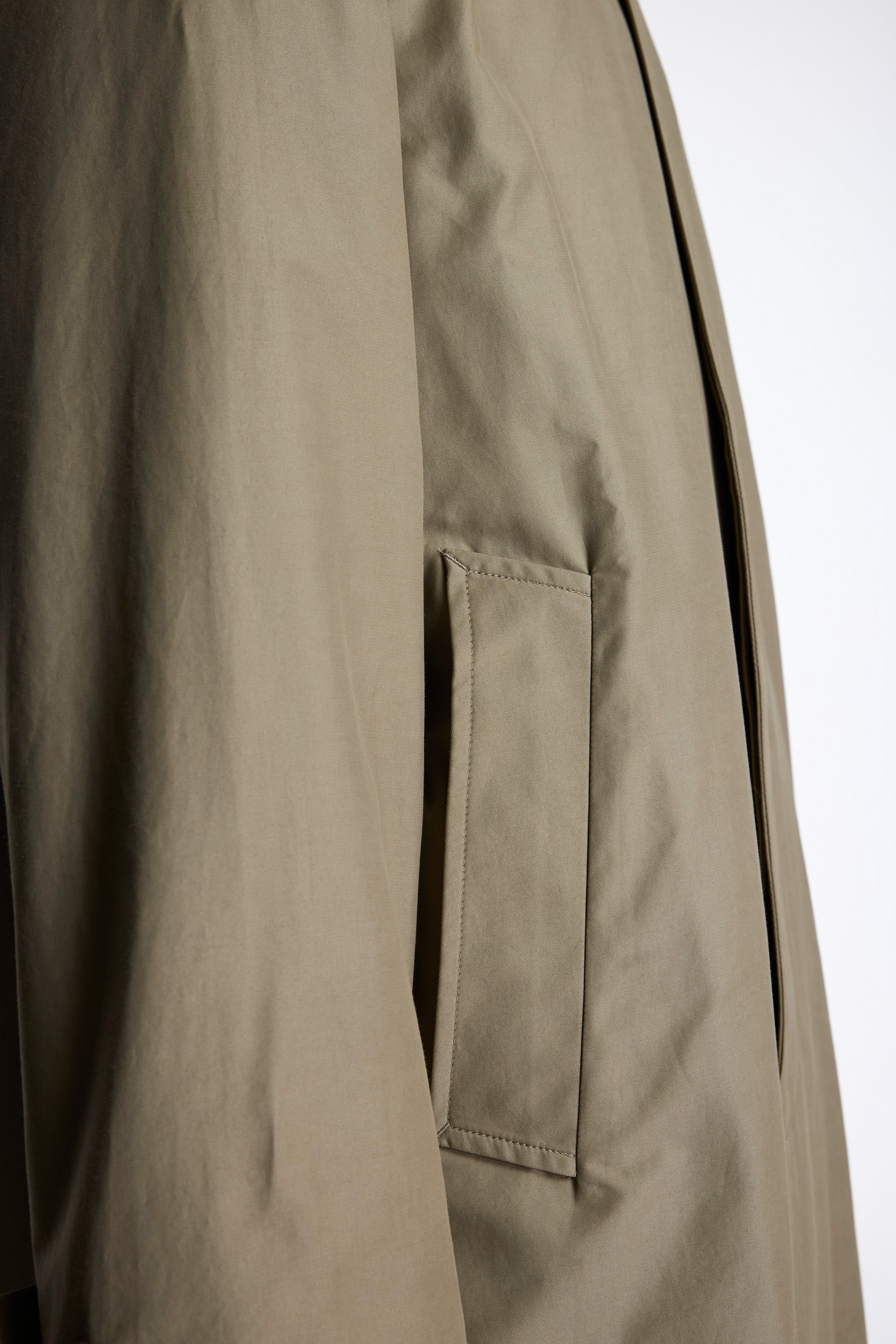 Crow Coated Coton Coat Dark Dusk