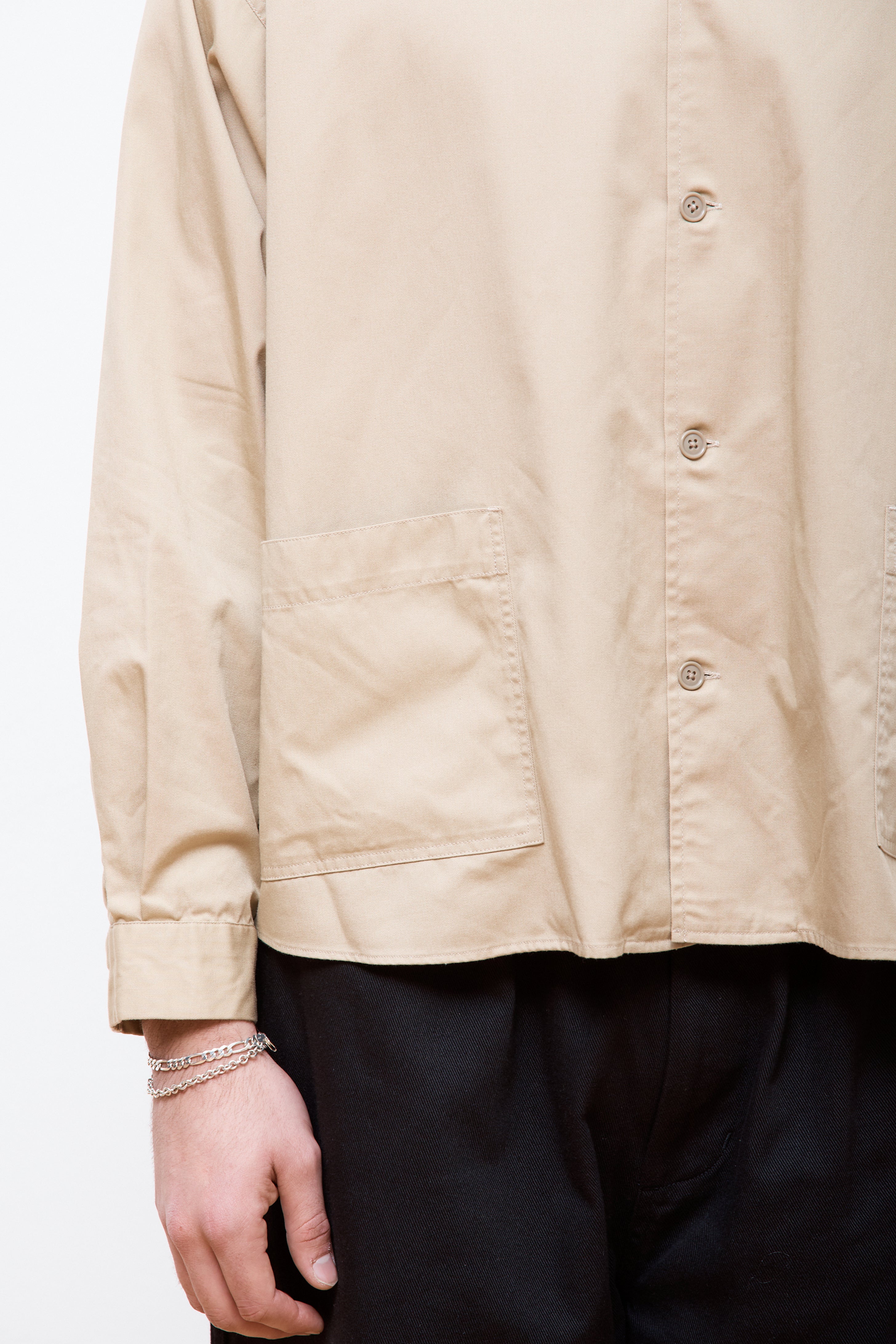 Coverall Shirt Beige