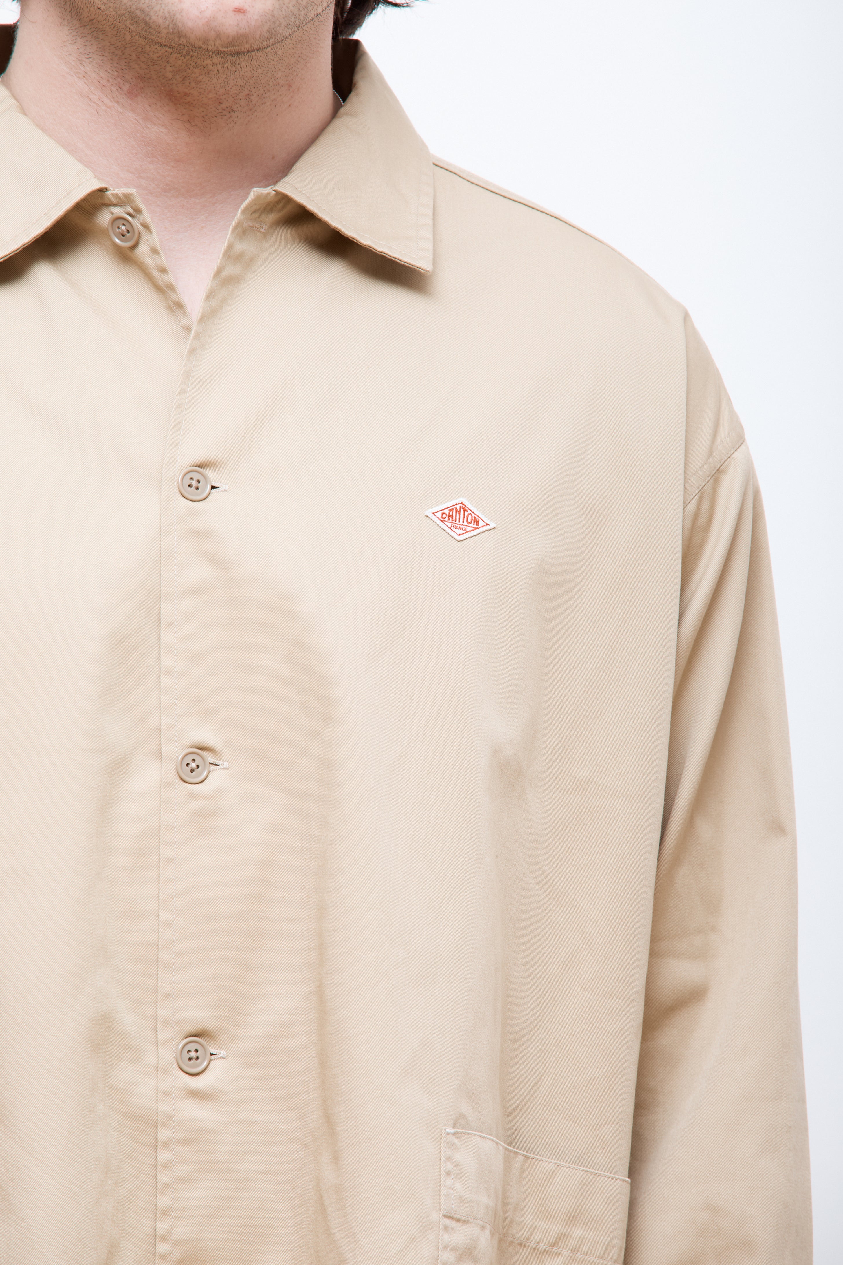 Coverall Shirt Beige