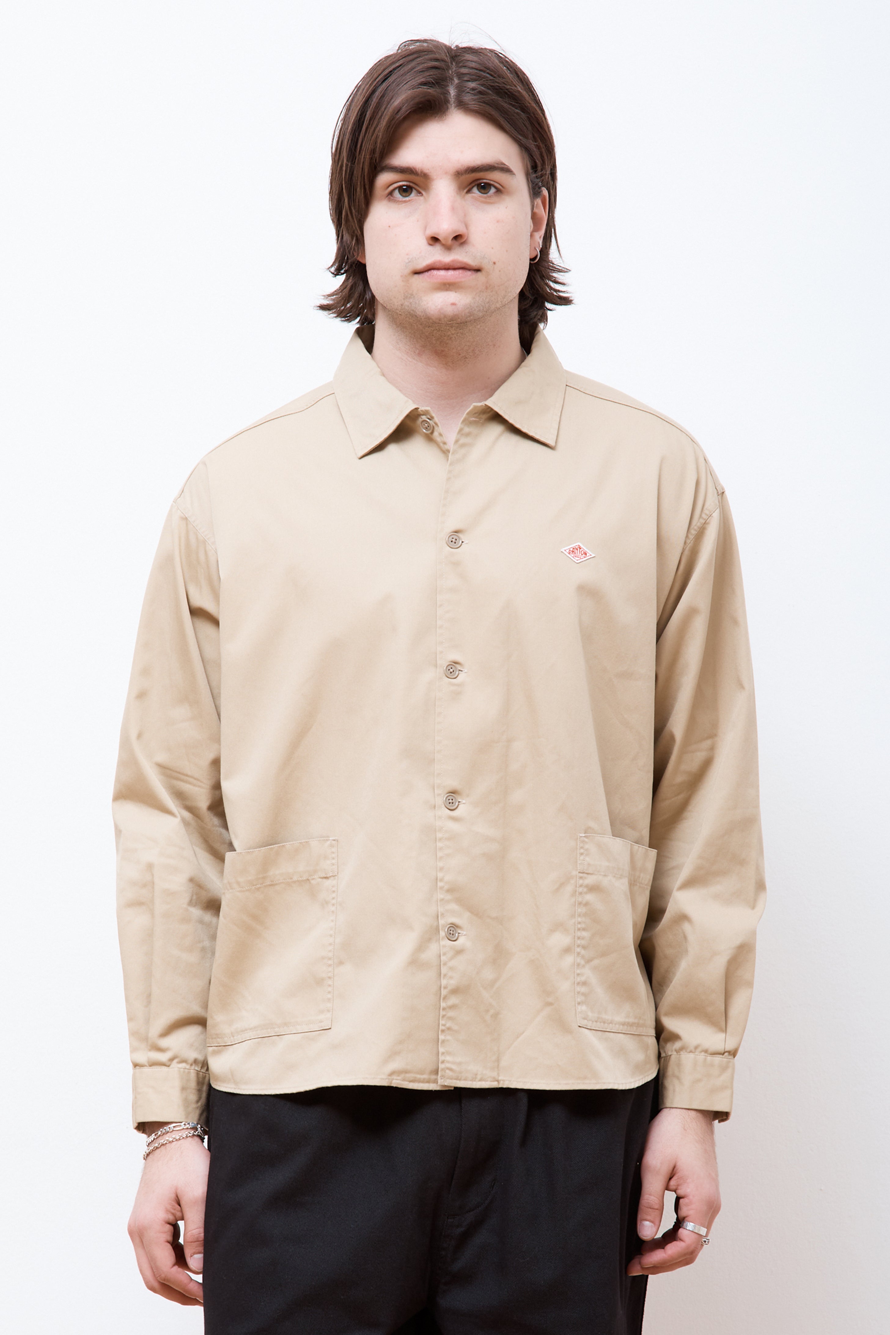 Coverall Shirt Beige