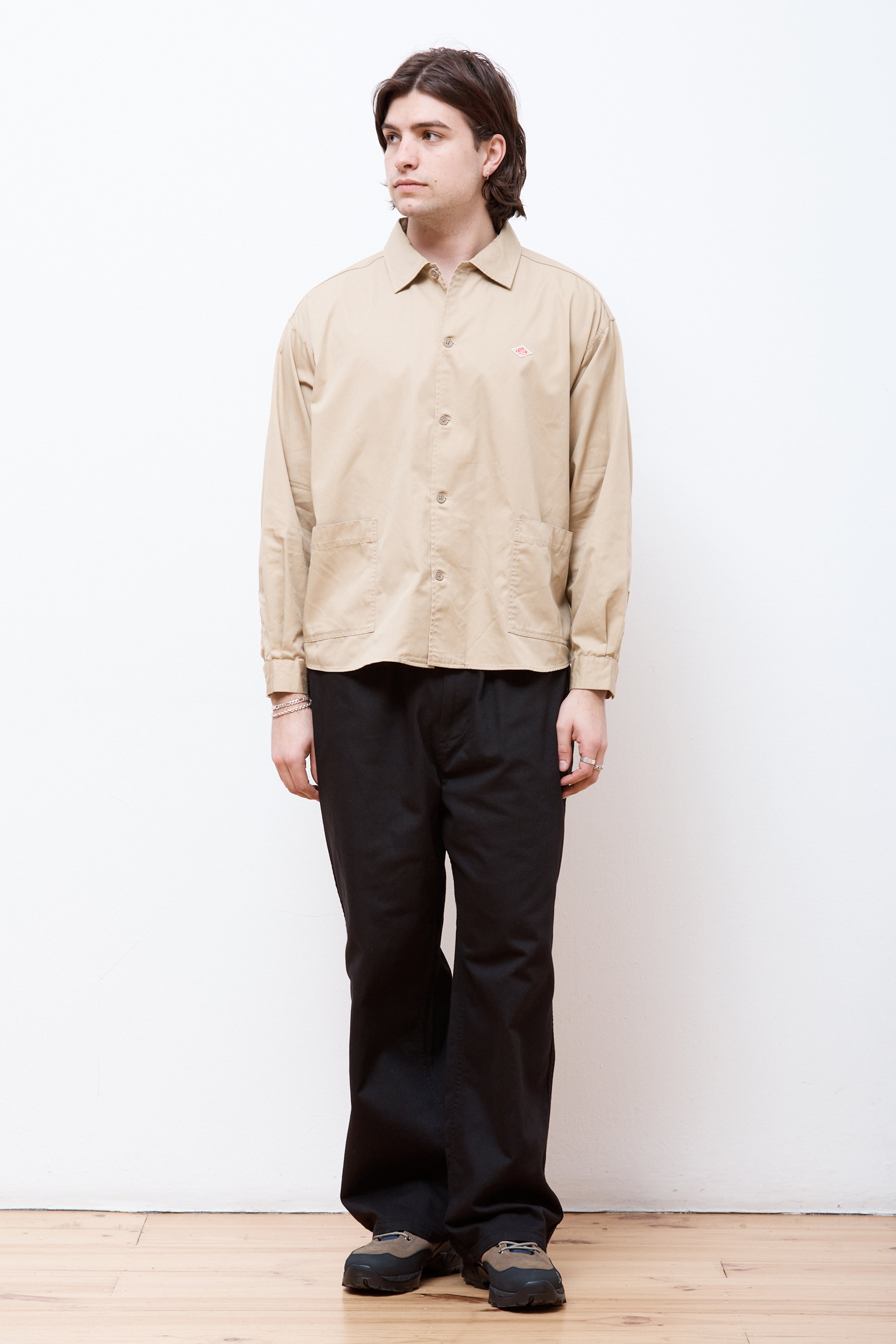 Coverall Shirt Beige