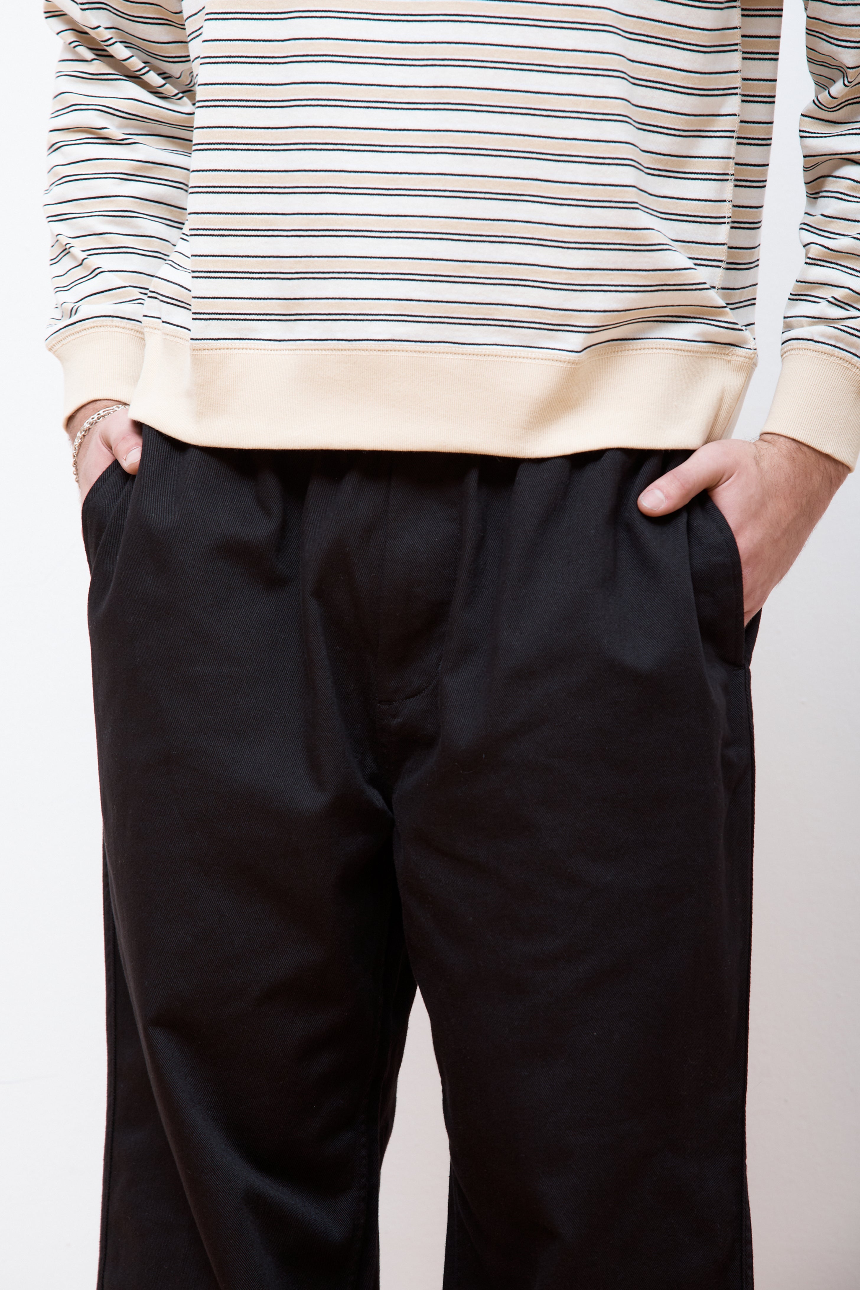 Easy Wide Pants Black