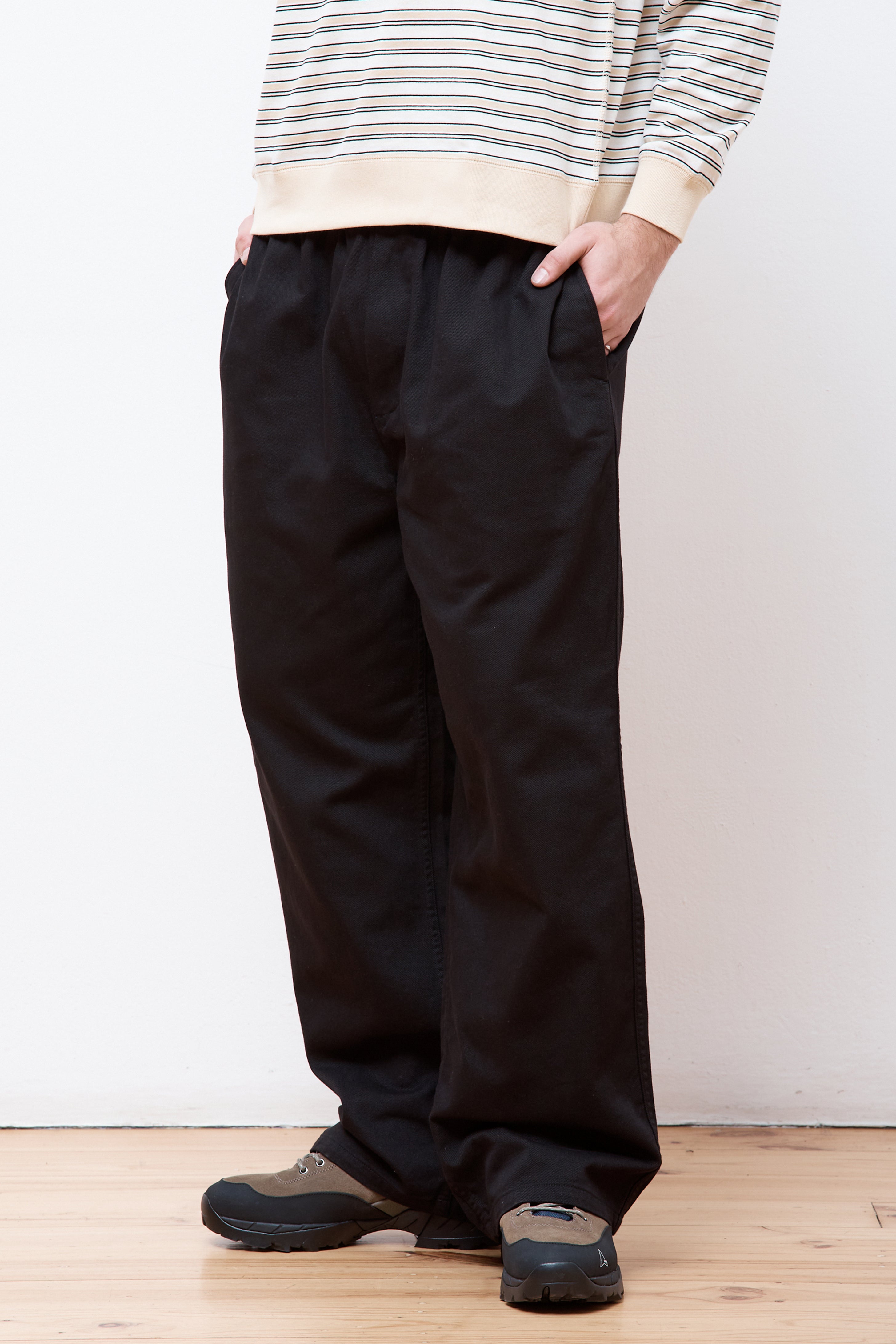 Easy Wide Pants Black