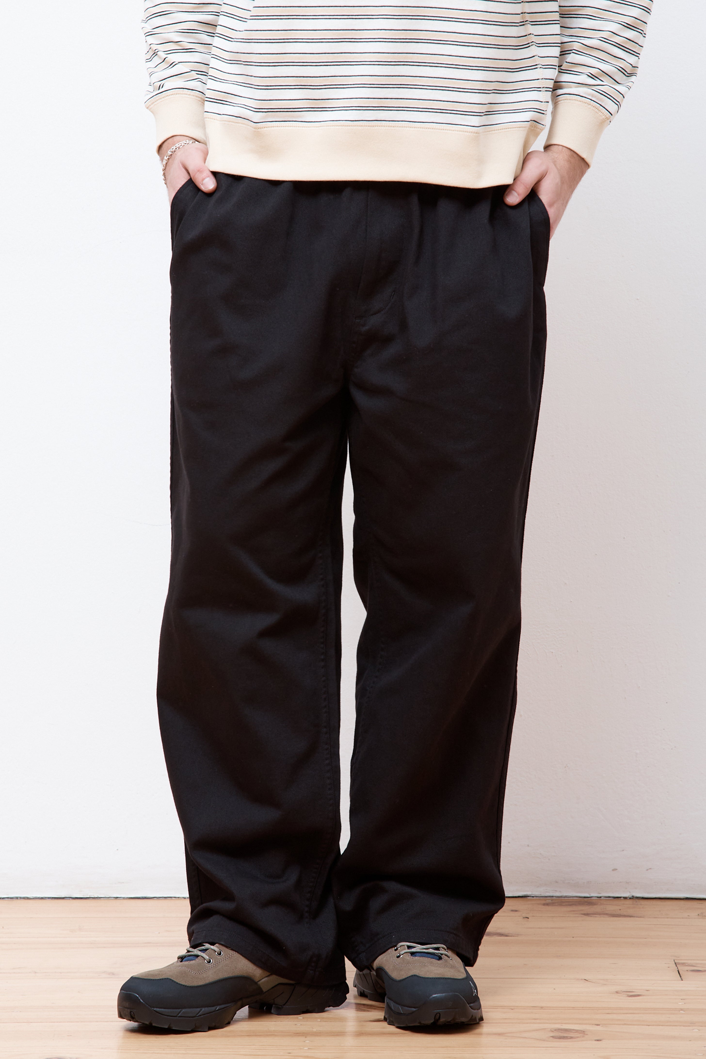 Easy Wide Pants Black