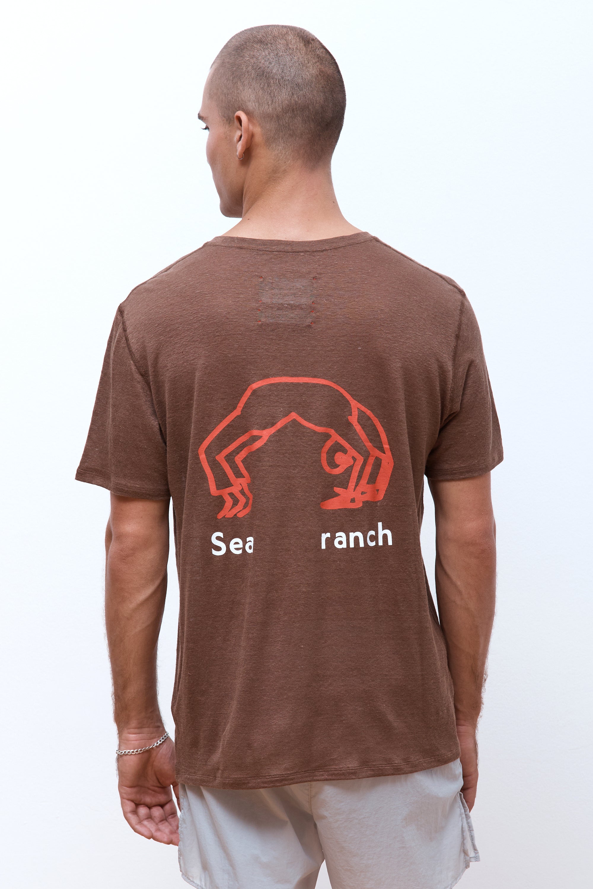 Hemp Short Sleeve Tee Cacao