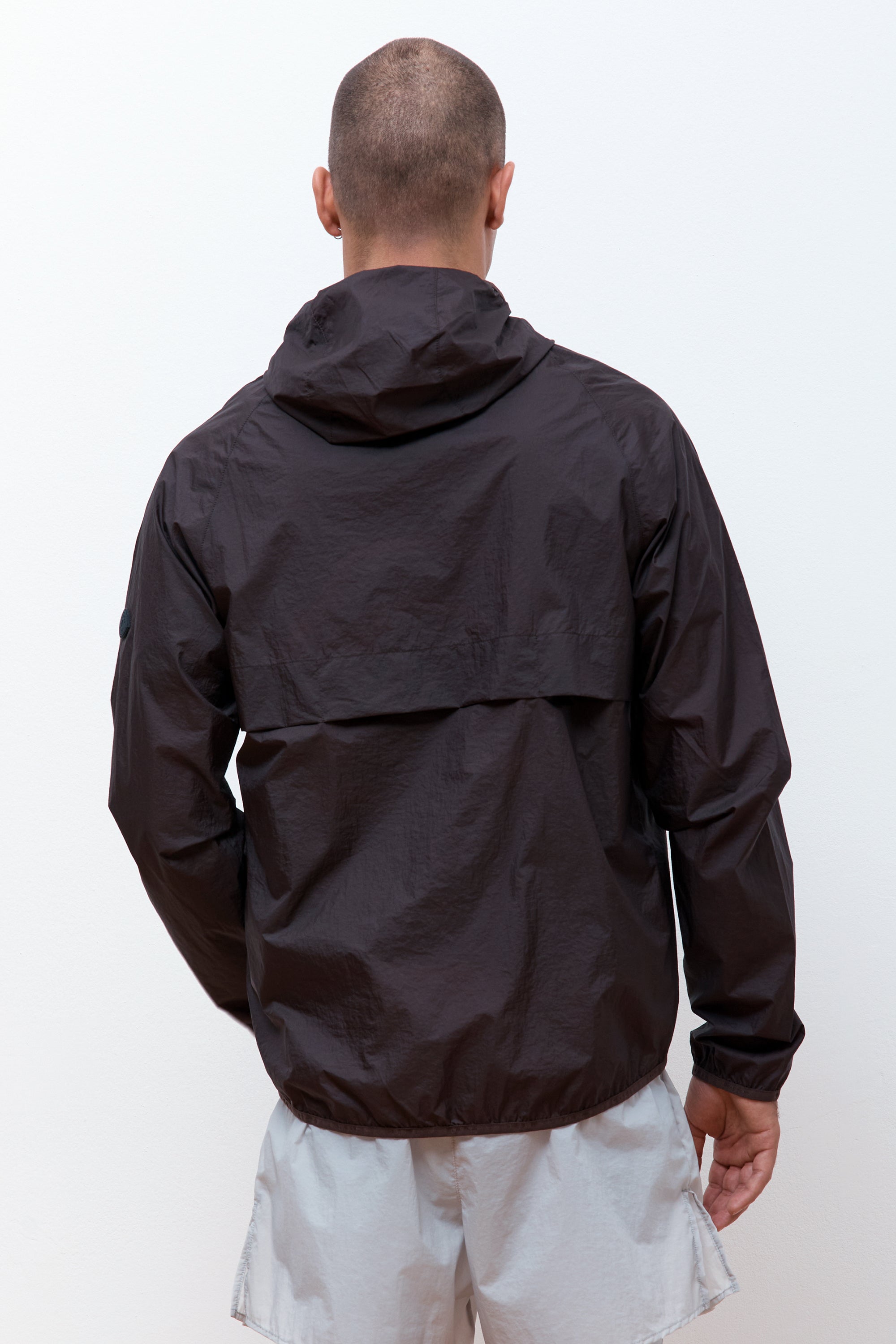 Ultralight Packable DWR Wind Jacket Cacao