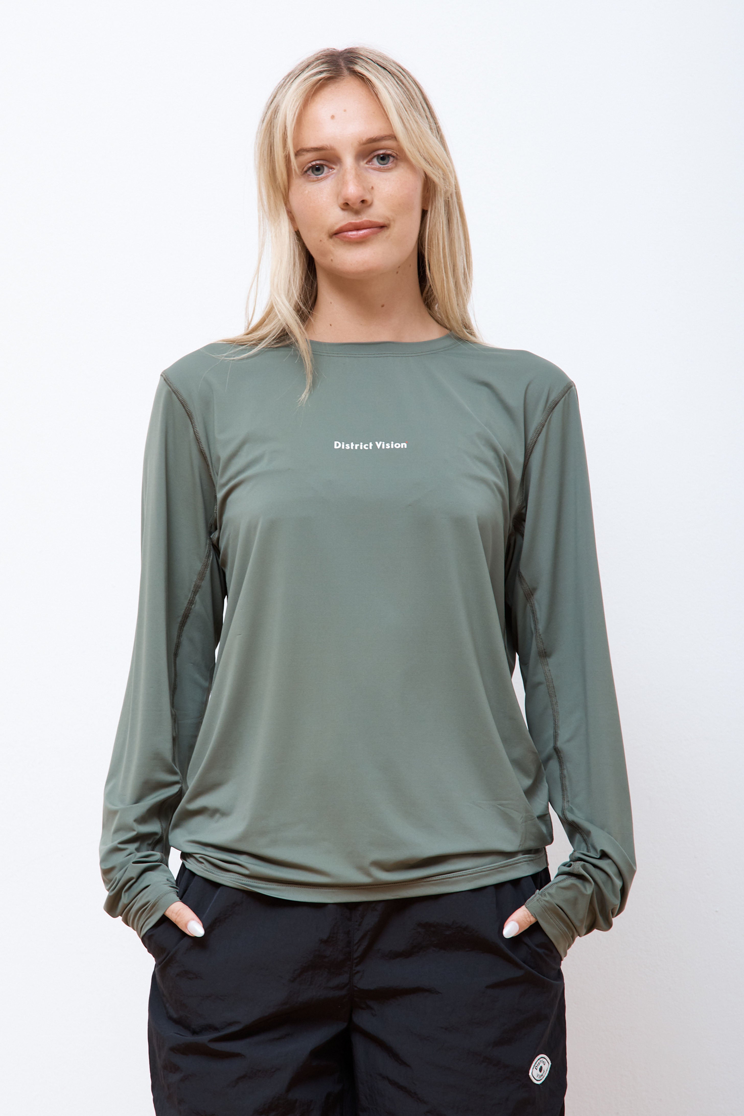 Ultralight Aloe Long Sleeve Tee Sage