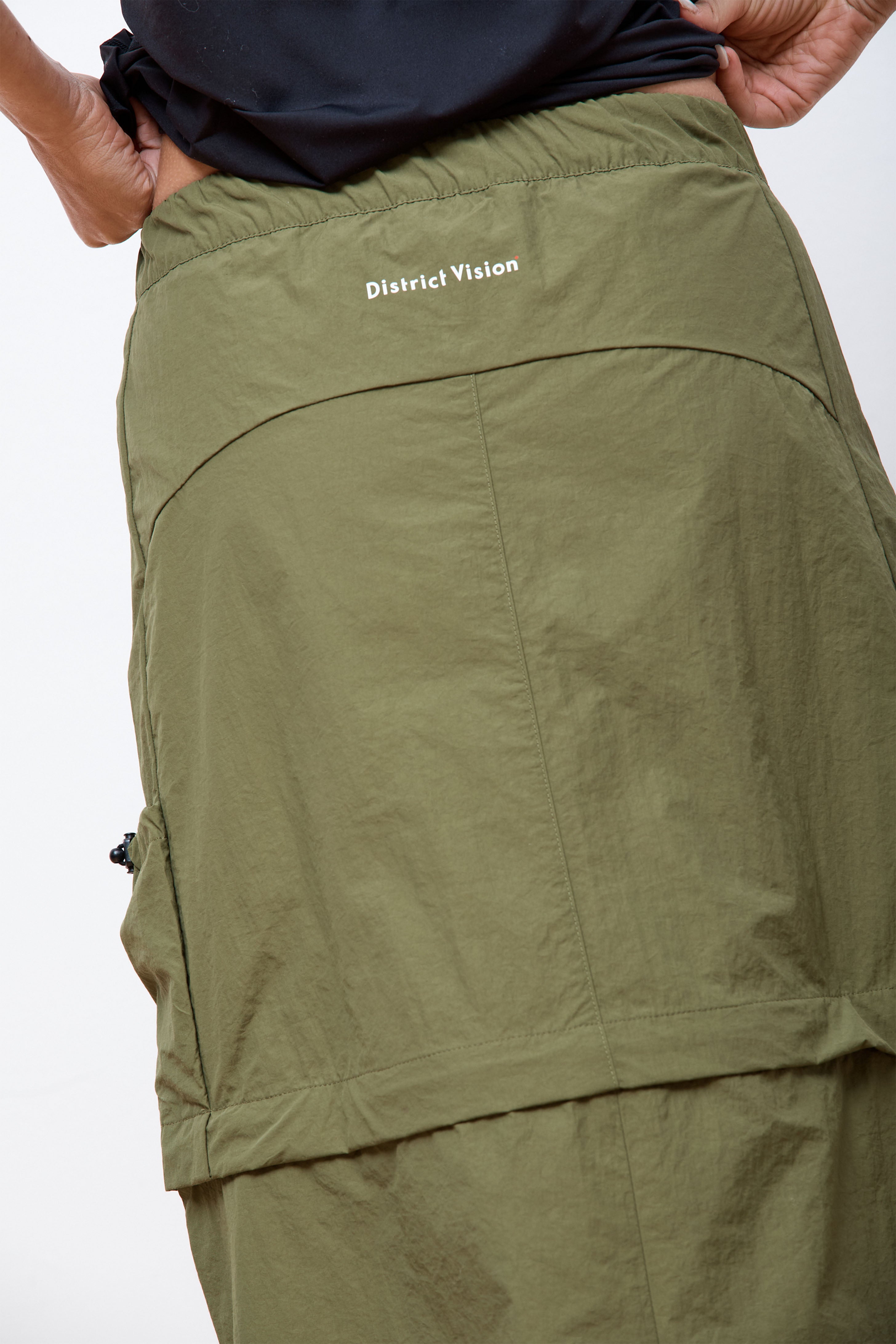 Single Layer Cargo Skirt Lichen