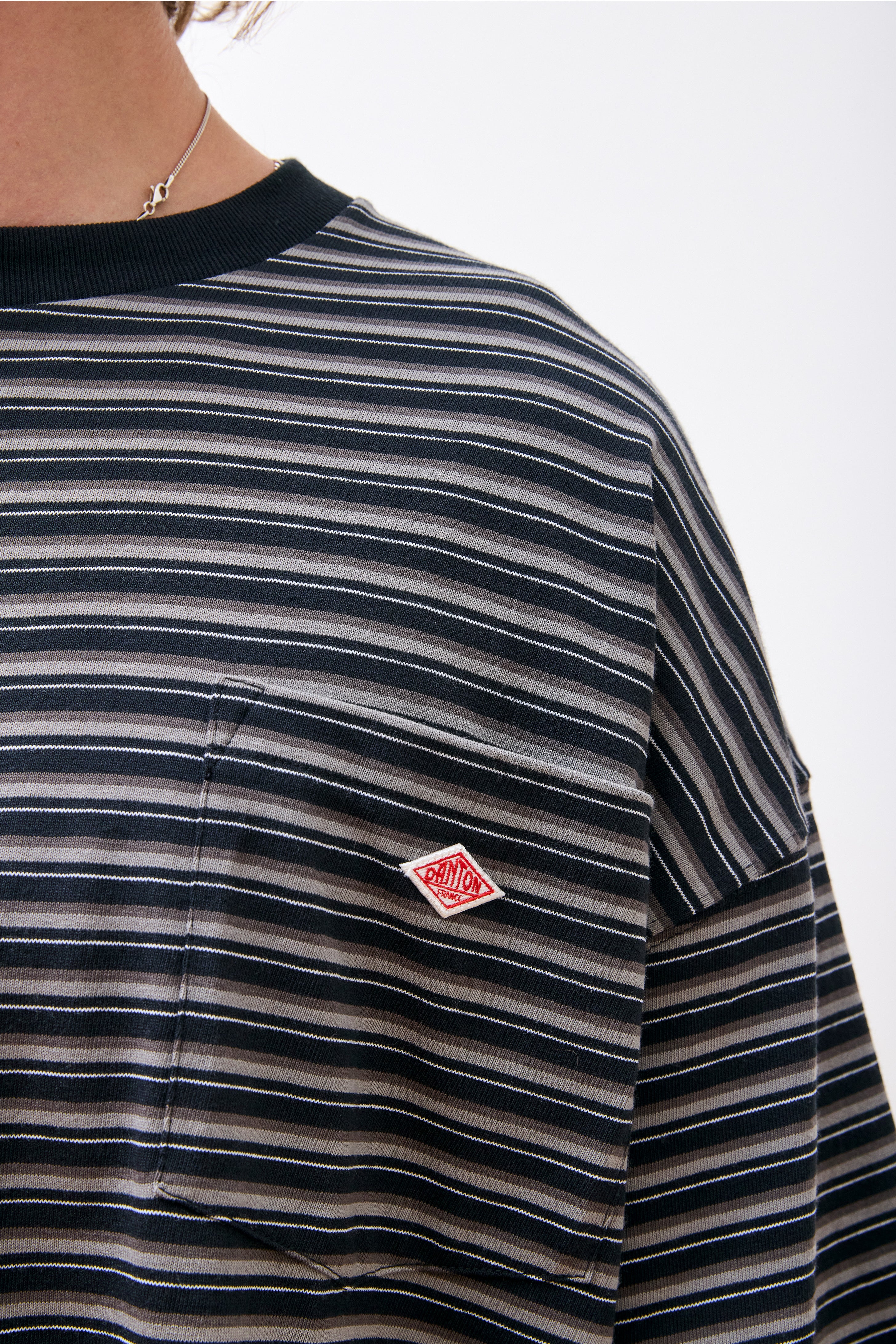 Big T-Shirt Black/Dk.Grey Multi