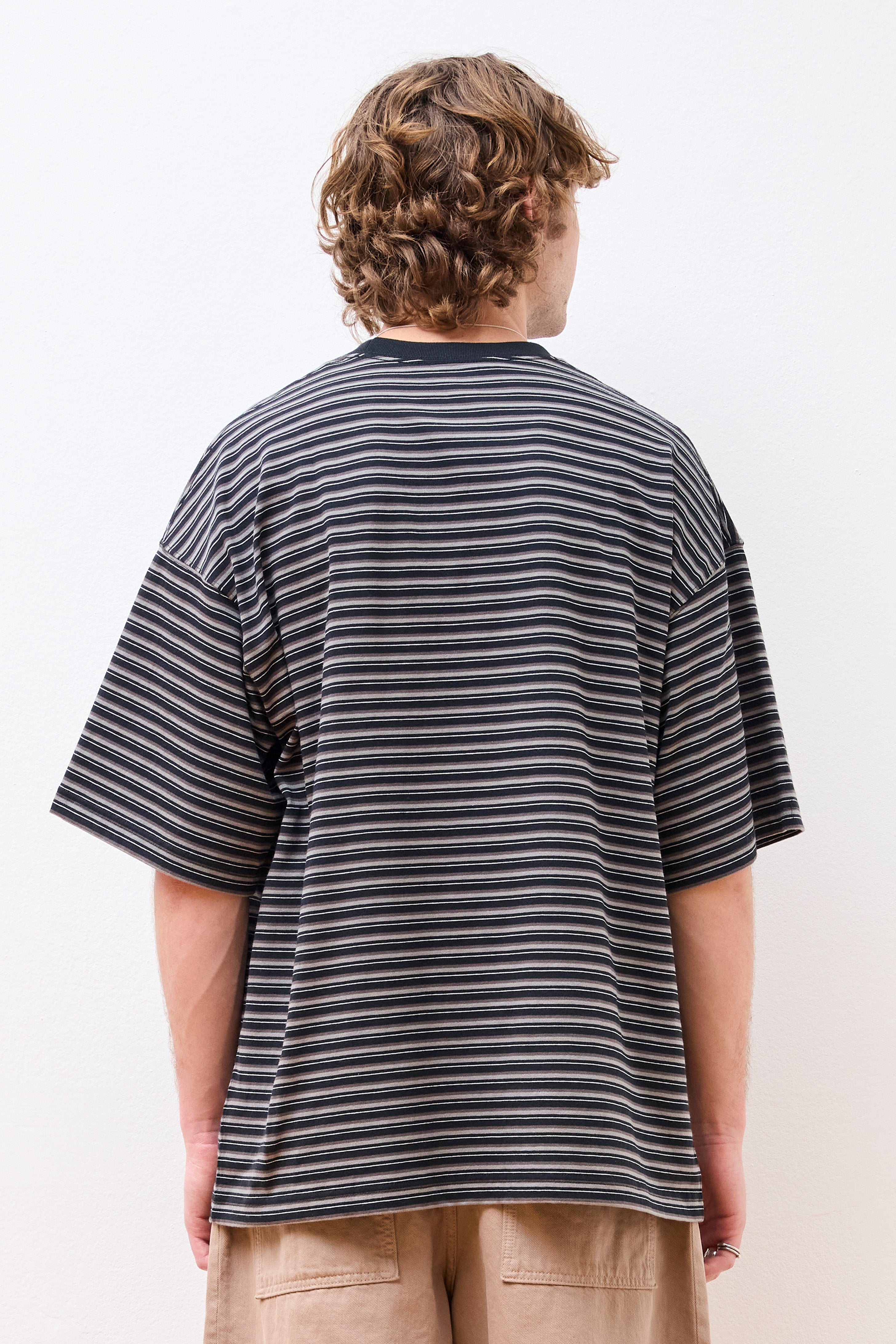 Big T-Shirt Black/Dk.Grey Multi