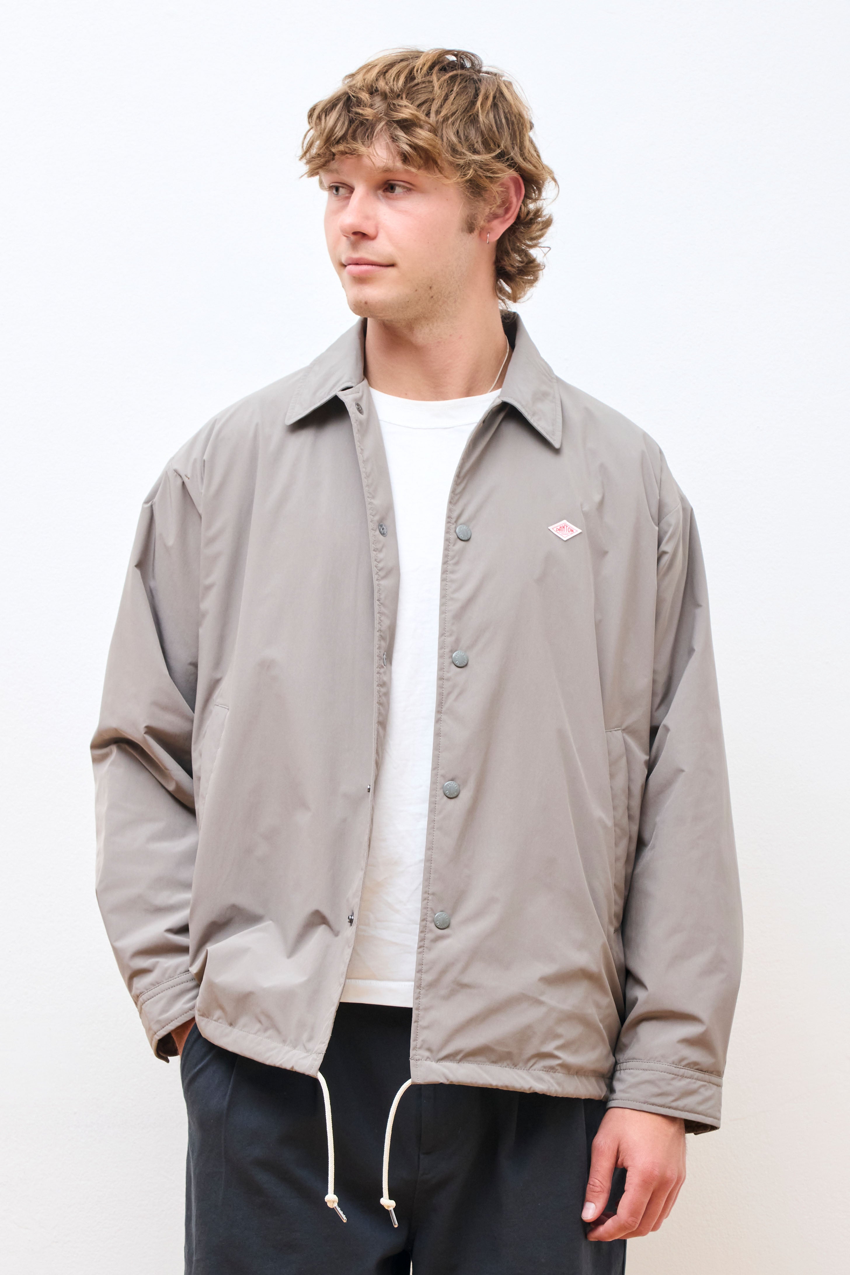 Coach Jacket Grey Olive