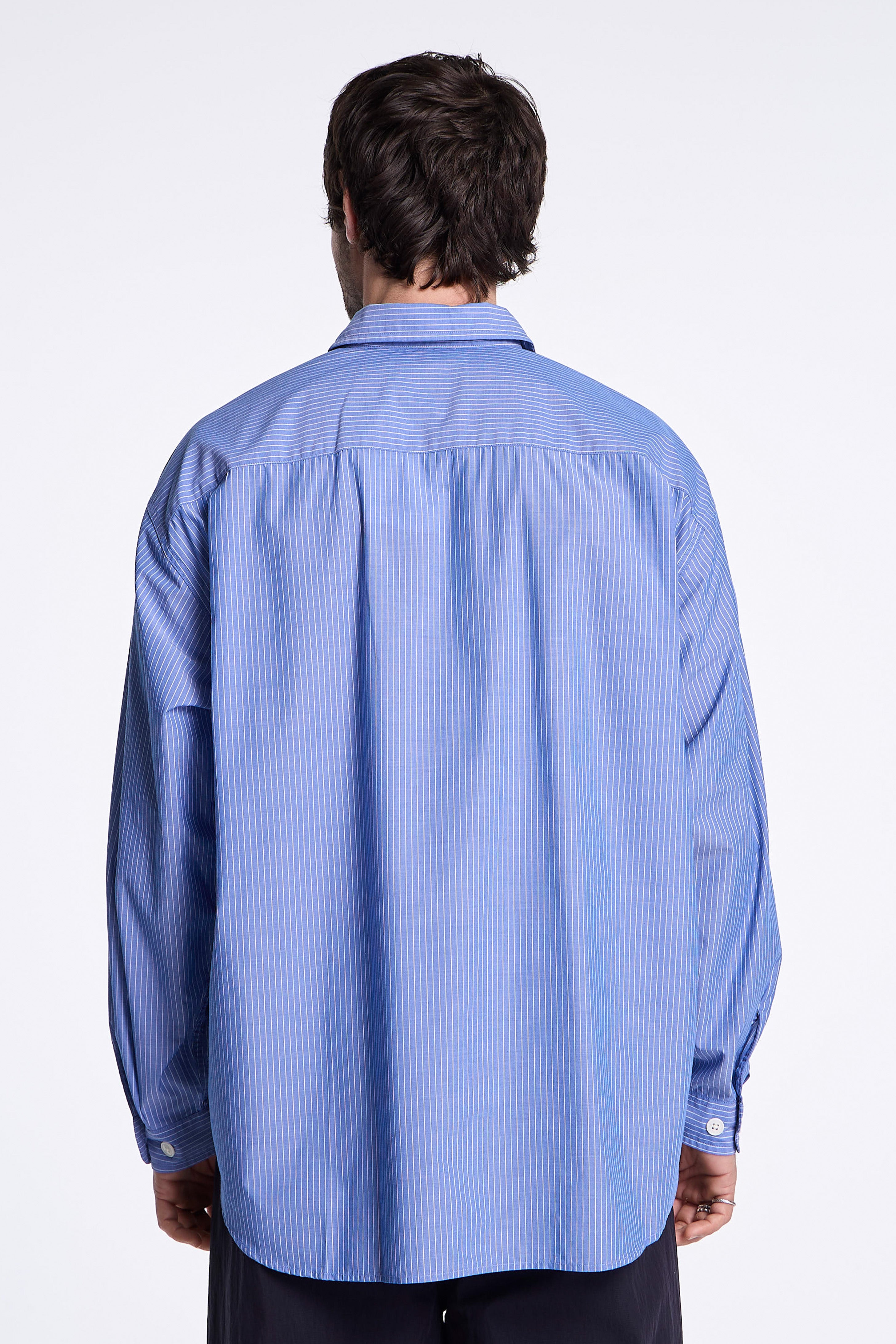 Work Shirt Blue/White Stripe
