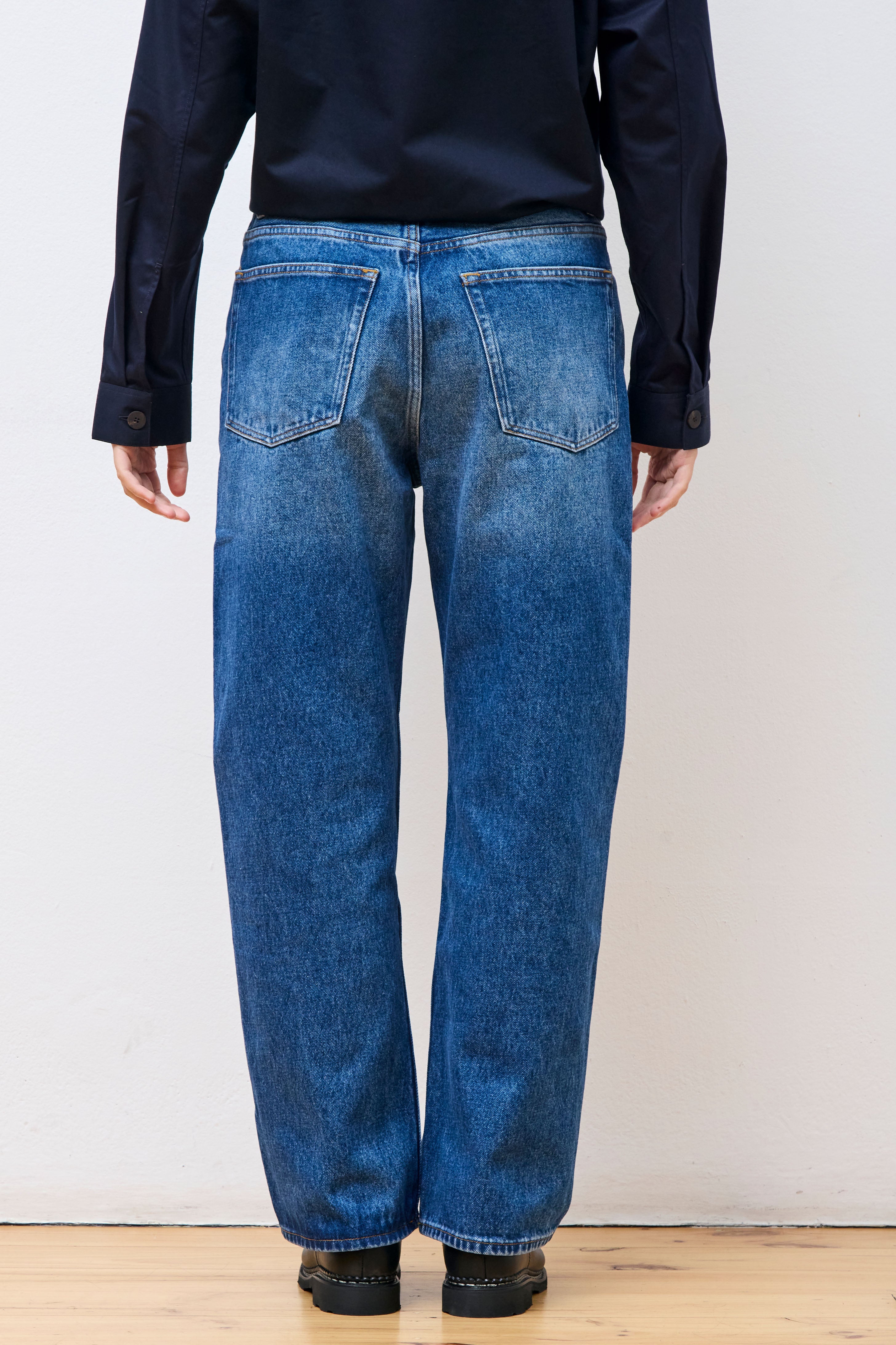 Denjo Denim Worn Wash Indigo