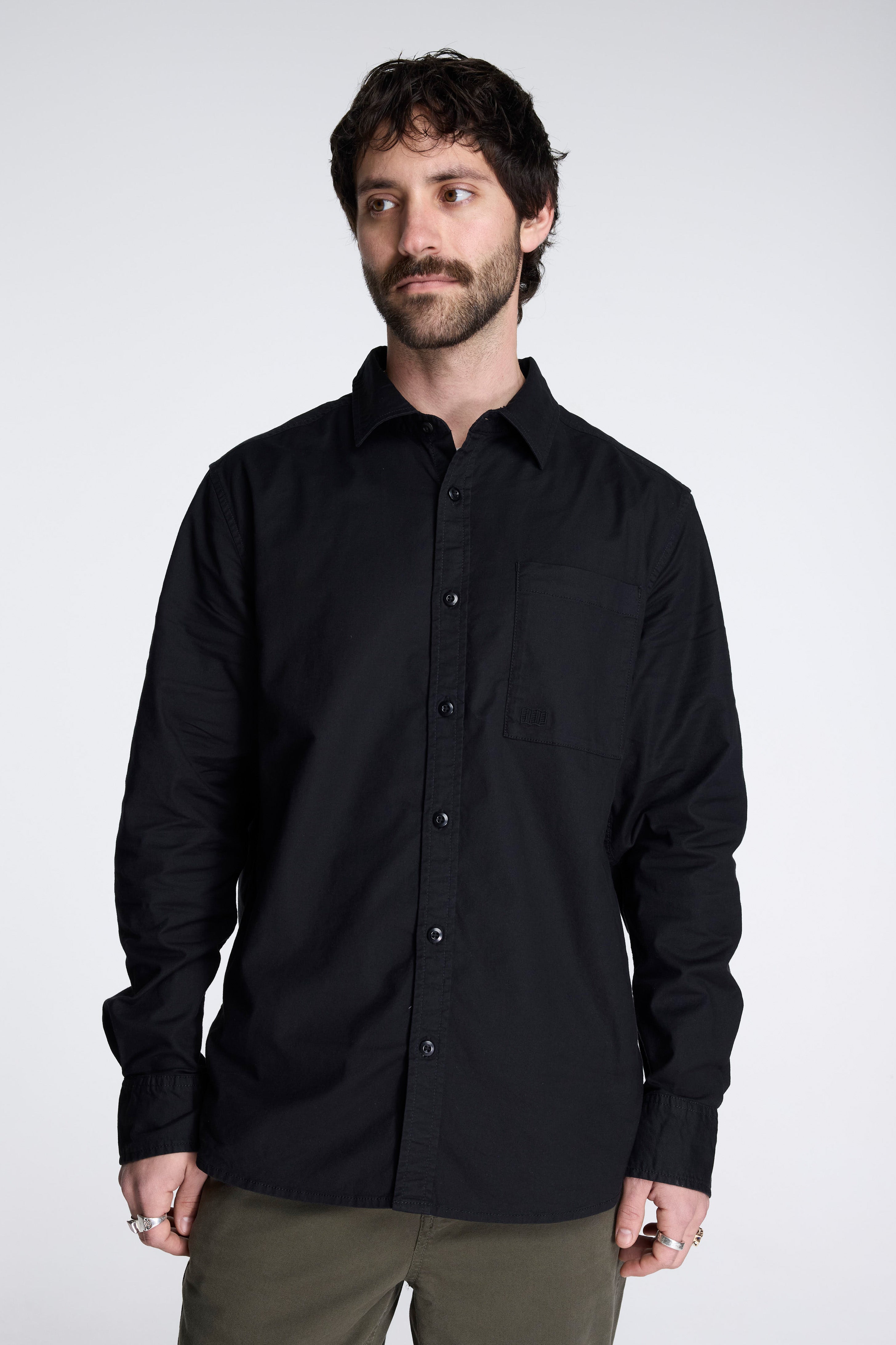 Desert Shirt Mens Black