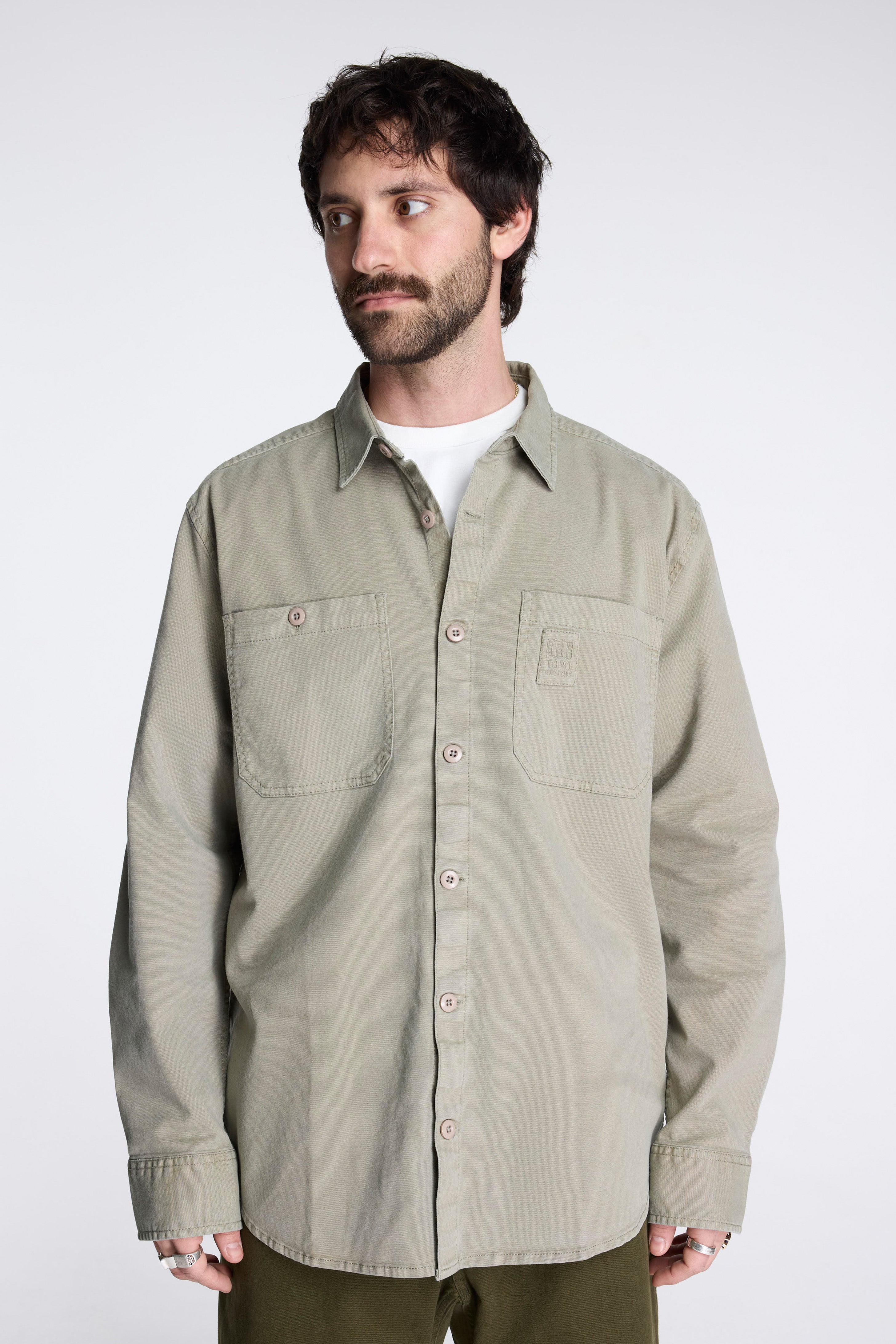 Dirt Overshirt Jacket M  Dried Sage