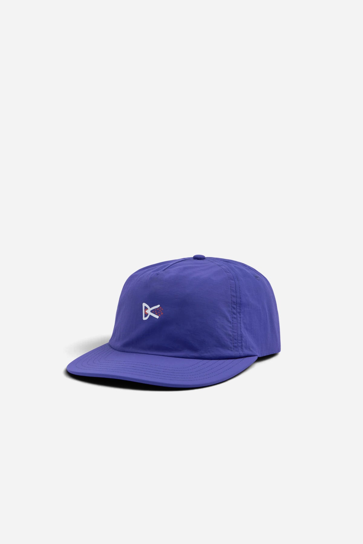 Paneled Nylon Hat Vibrant Lilac