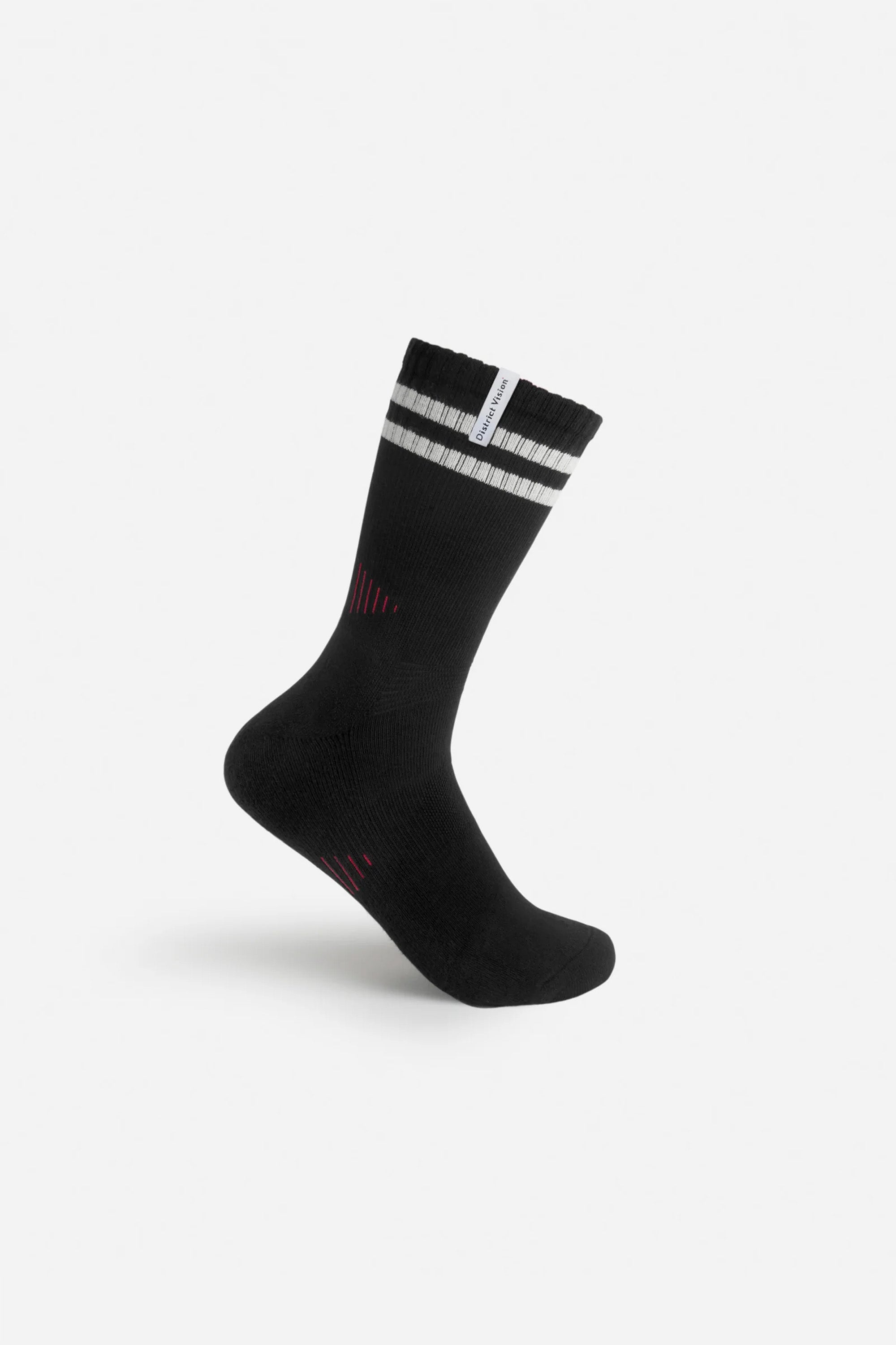 Japanese Organic Cotton Socks Black/White
