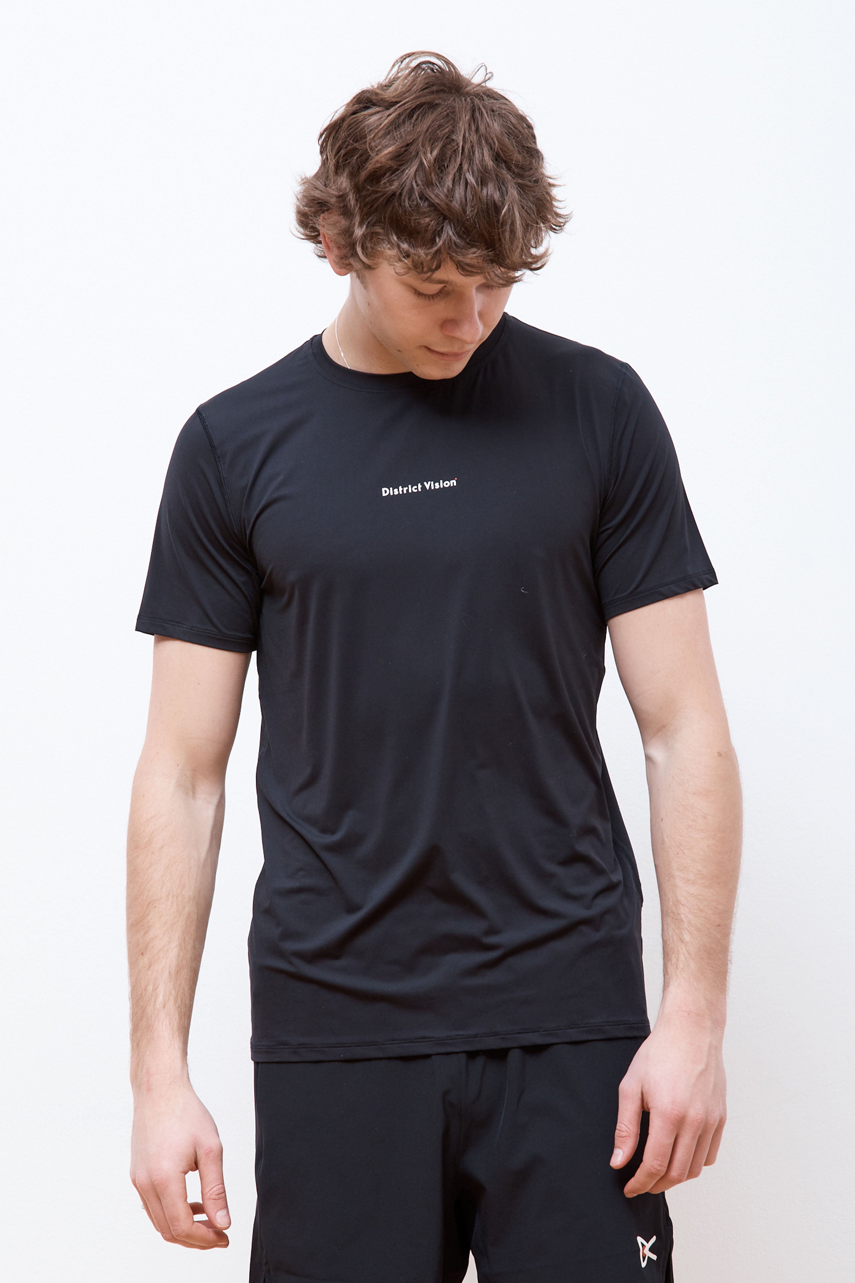 Ultralight Aloe Short Sleeve Tee Black Wordmark