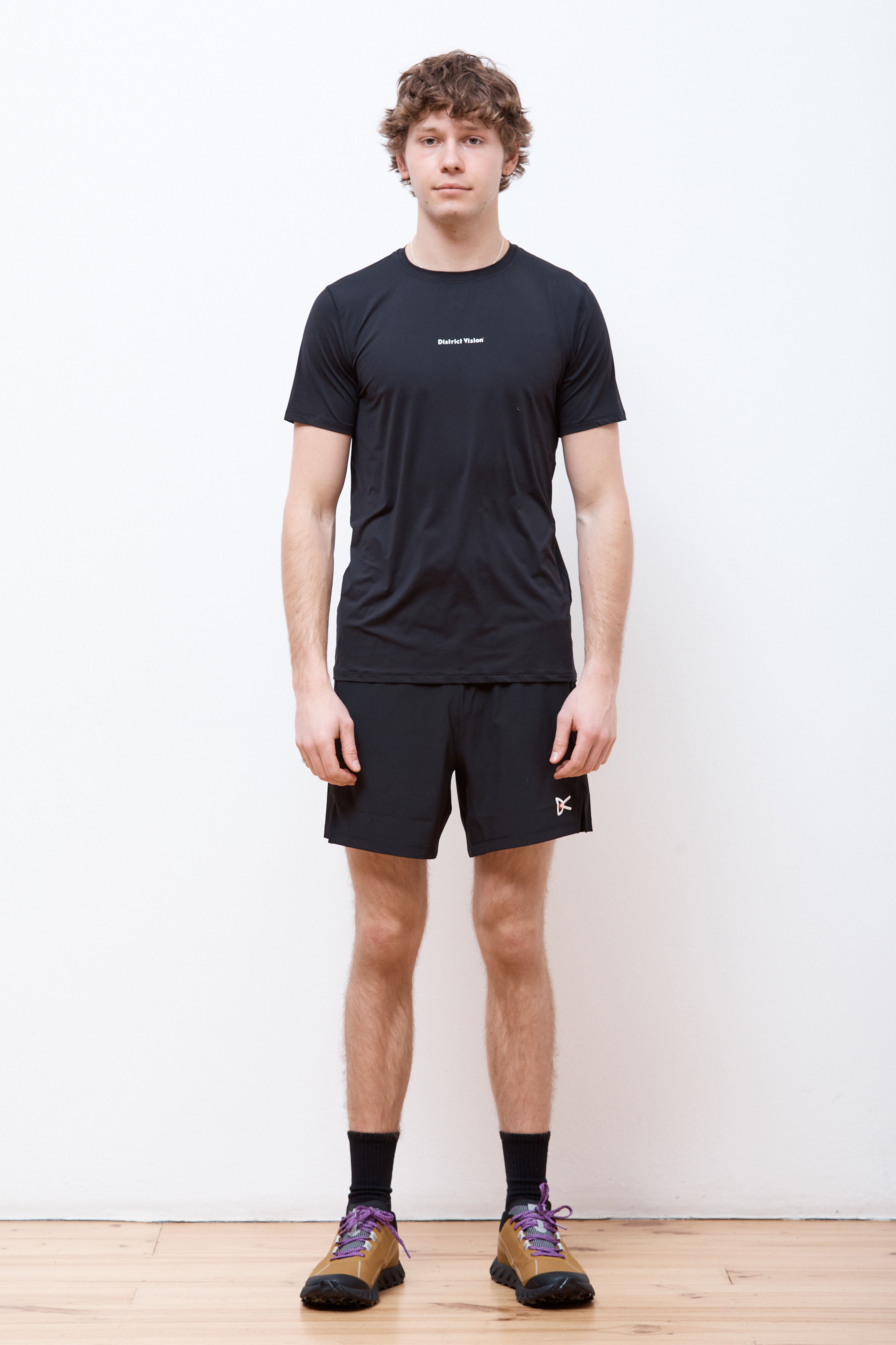 Ultralight Aloe Short Sleeve Tee Black Wordmark