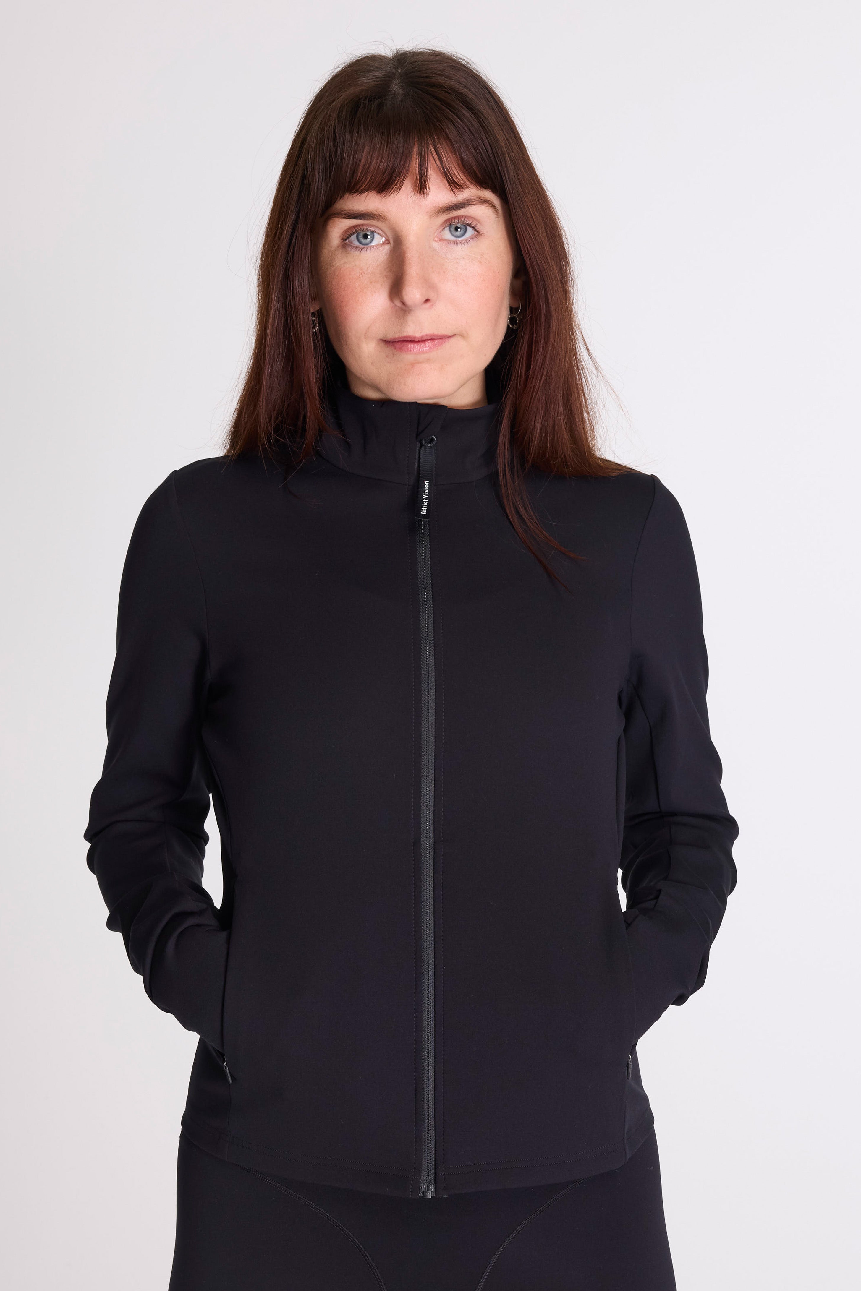Studio Full Zip Midlayer Black