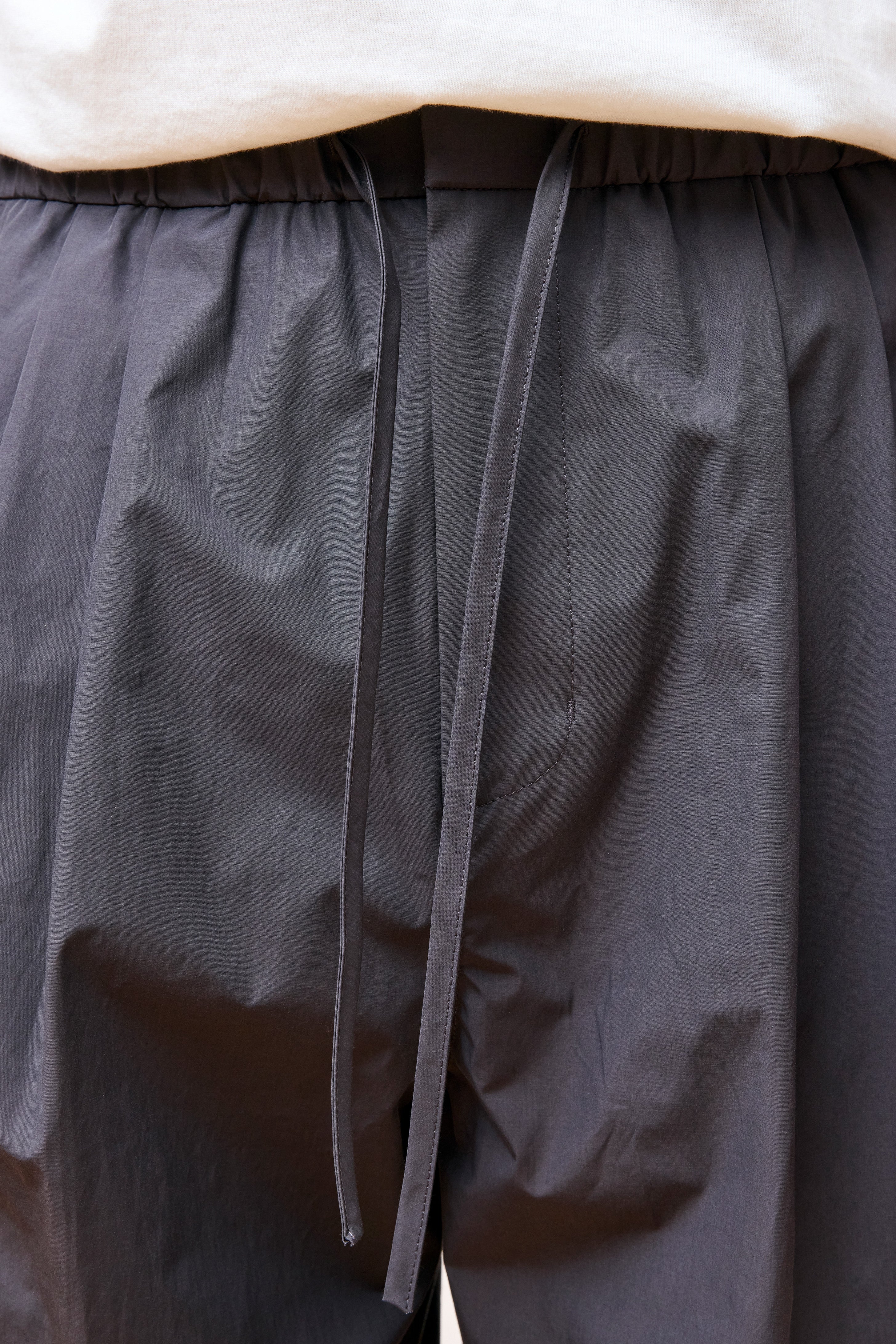 Drawstring Pants Charcoal