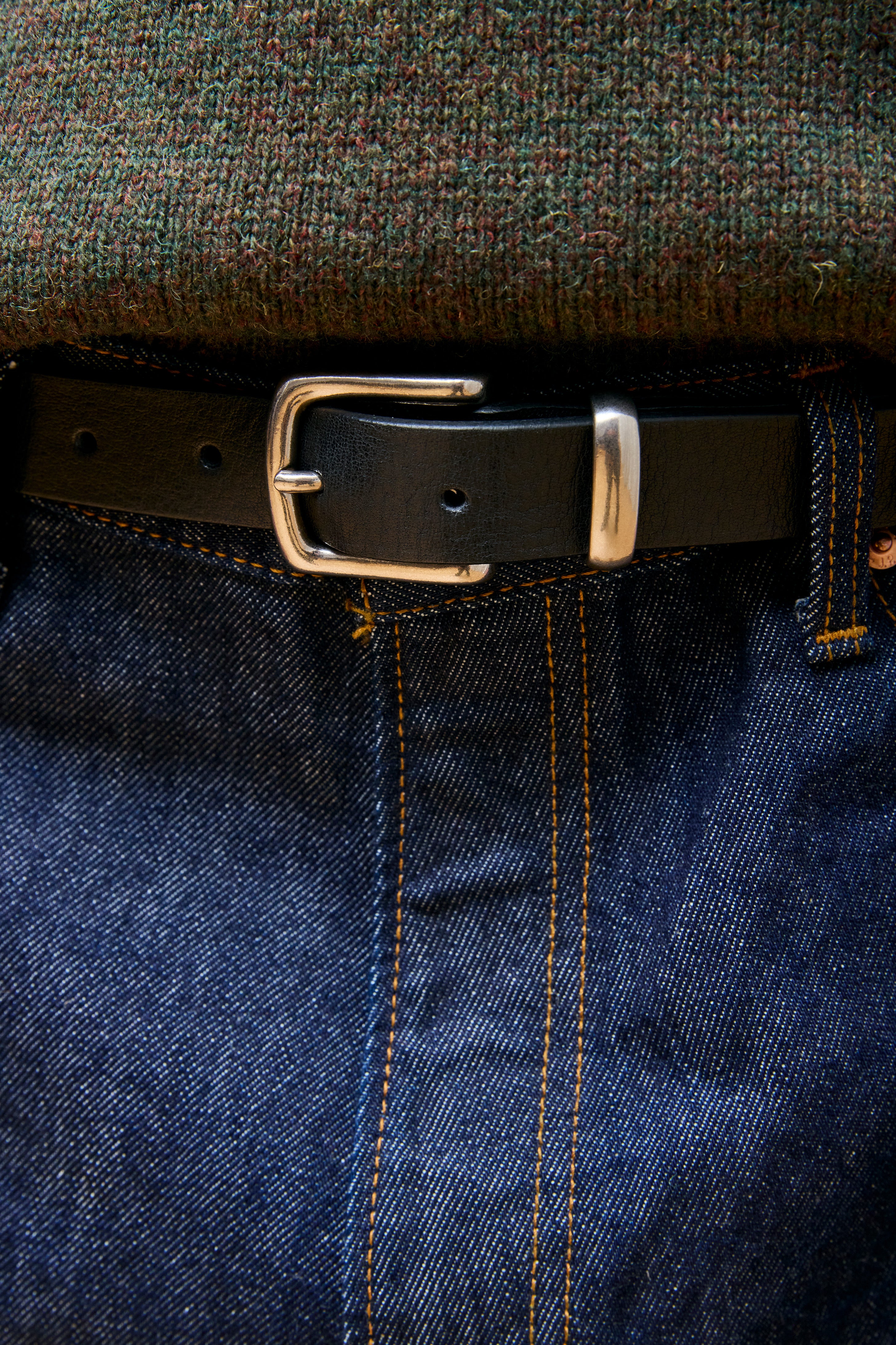 Dweller Belt Cow Leather Black