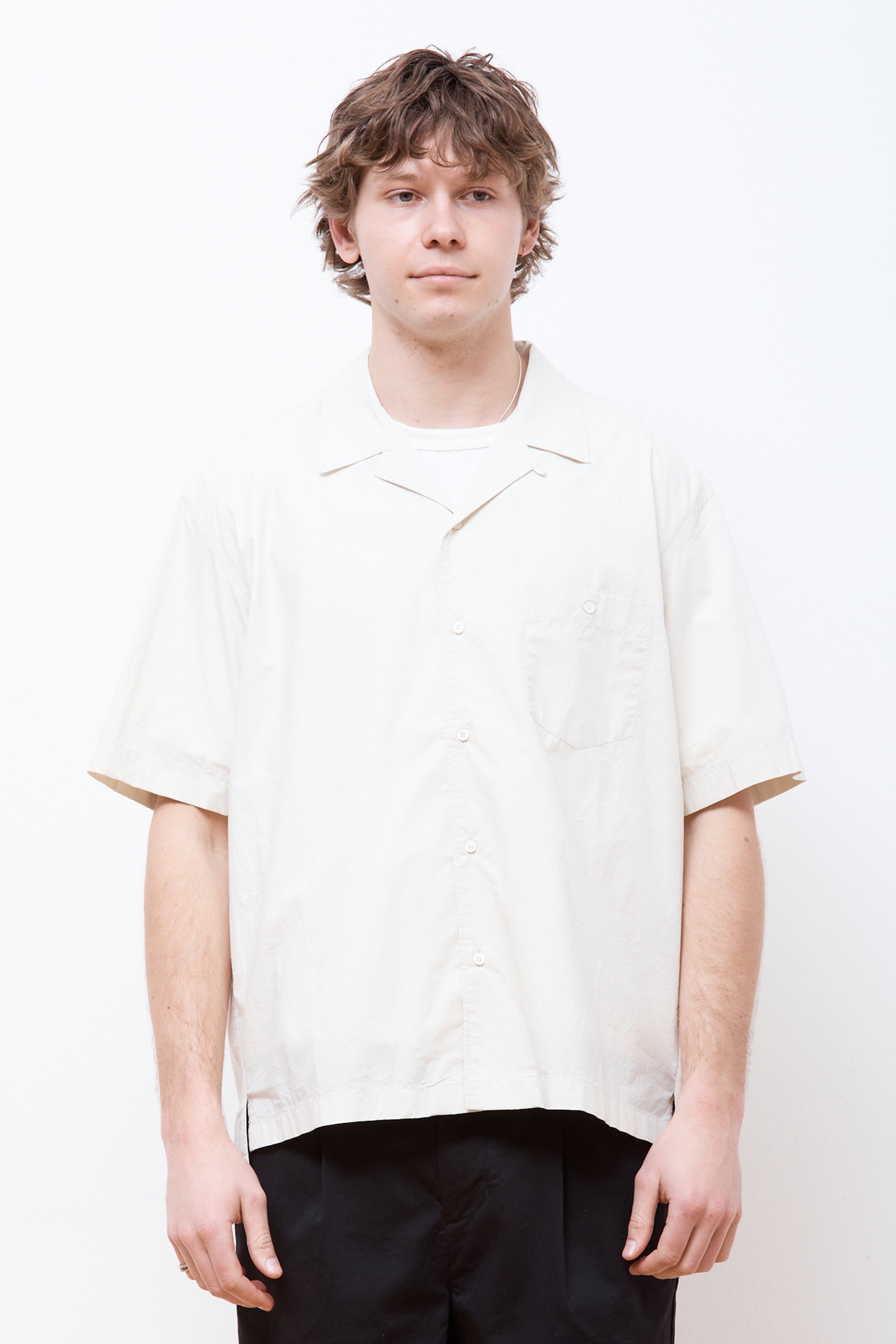 Relax Half Shirt Dusty Beige