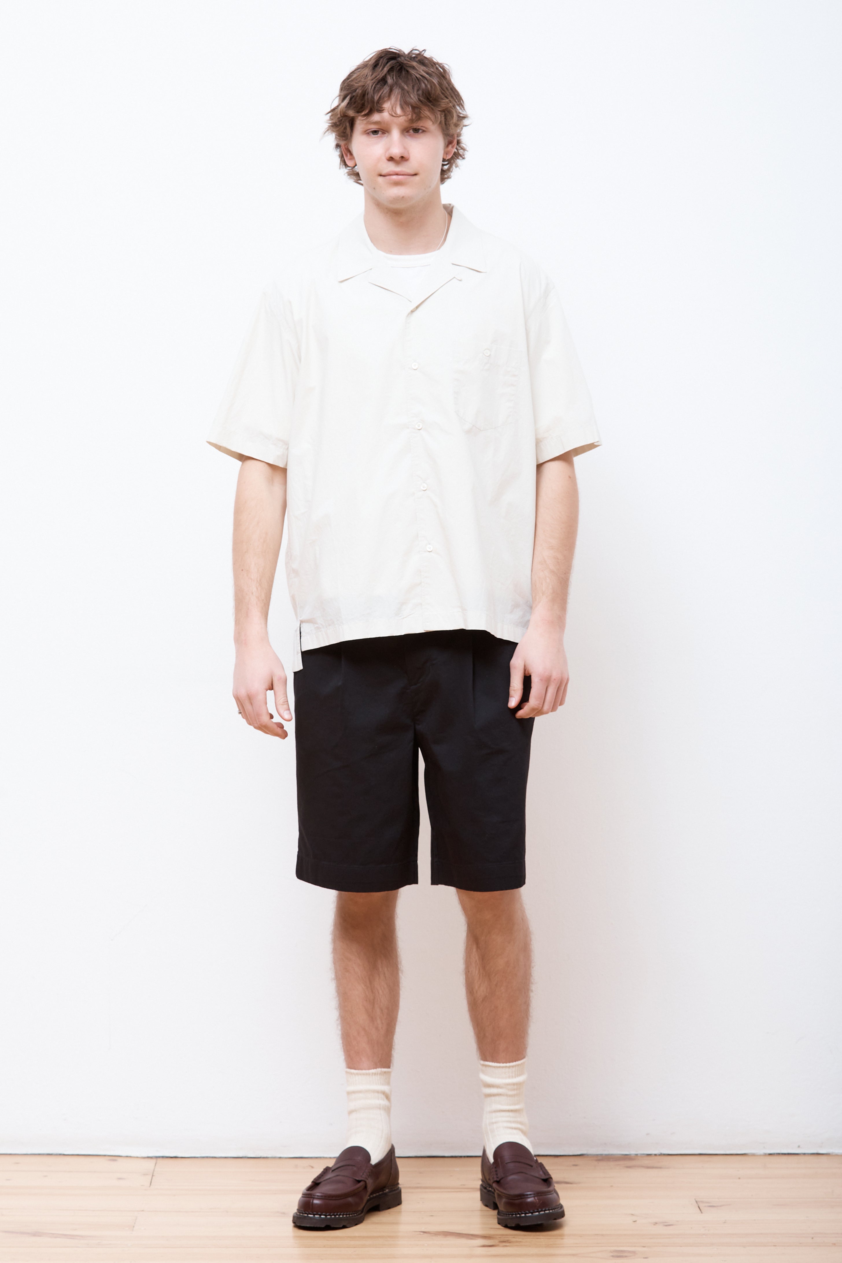 Relax Half Shirt Dusty Beige