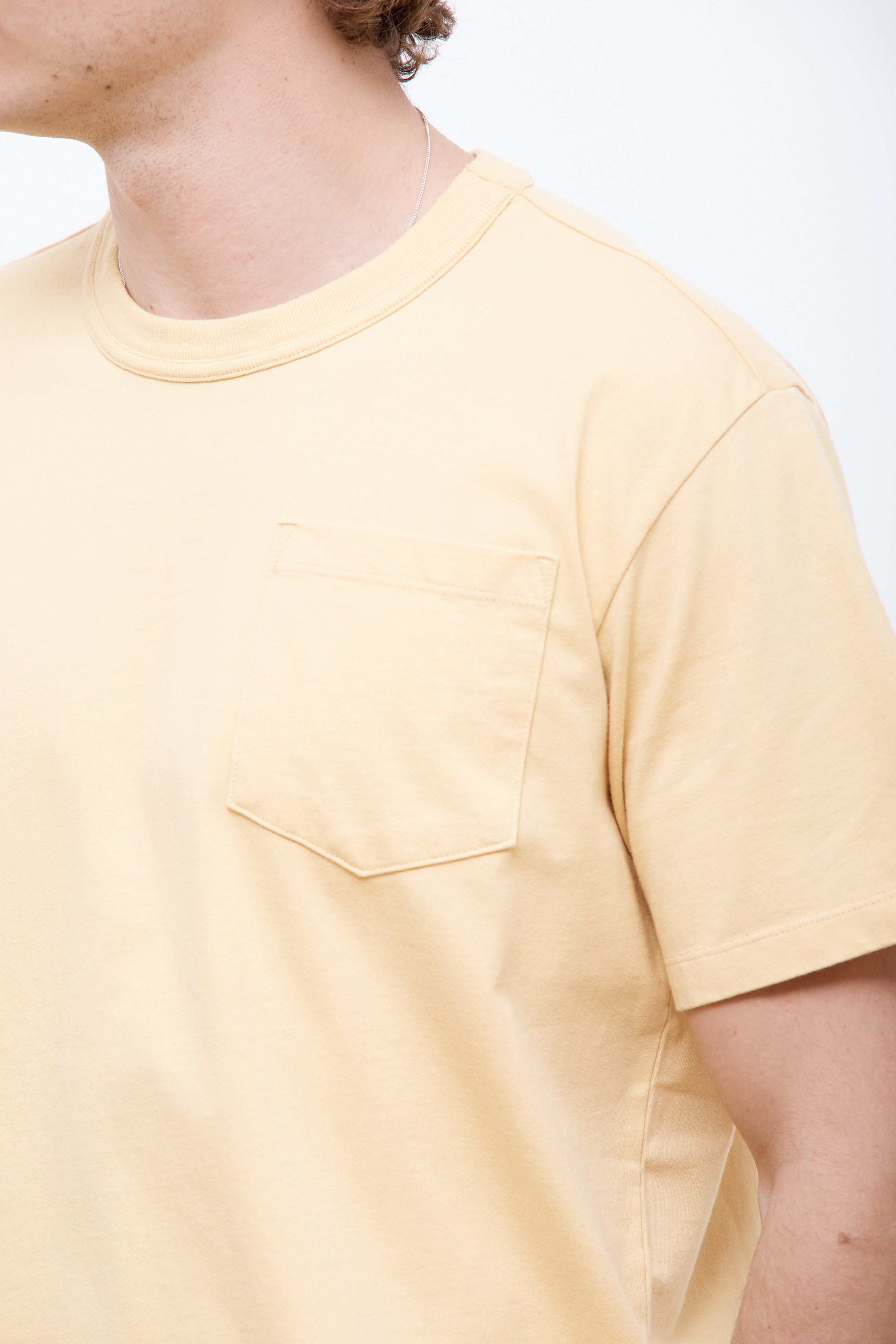 One Pocket T-Shirt Yellow