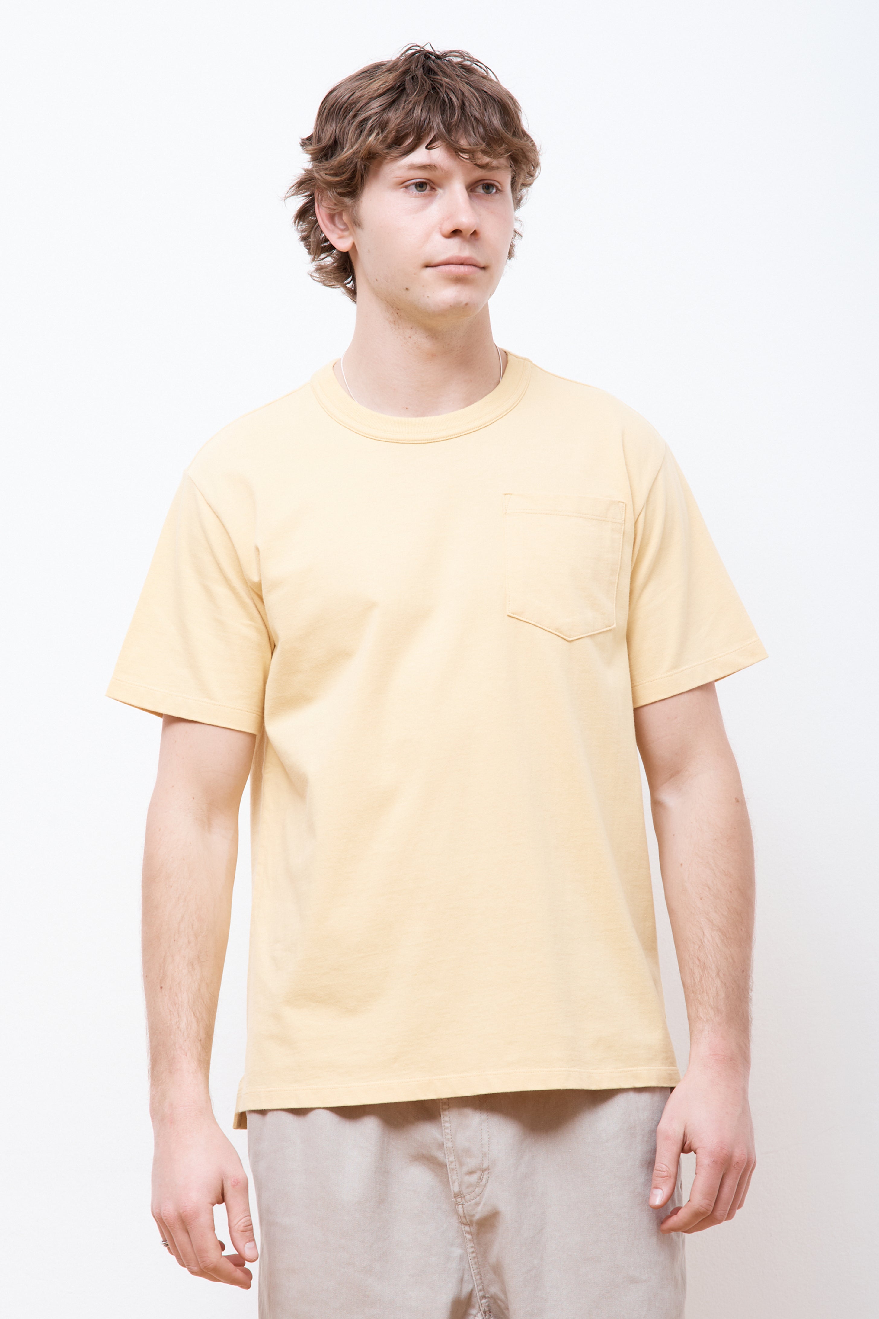 One Pocket T-Shirt Yellow