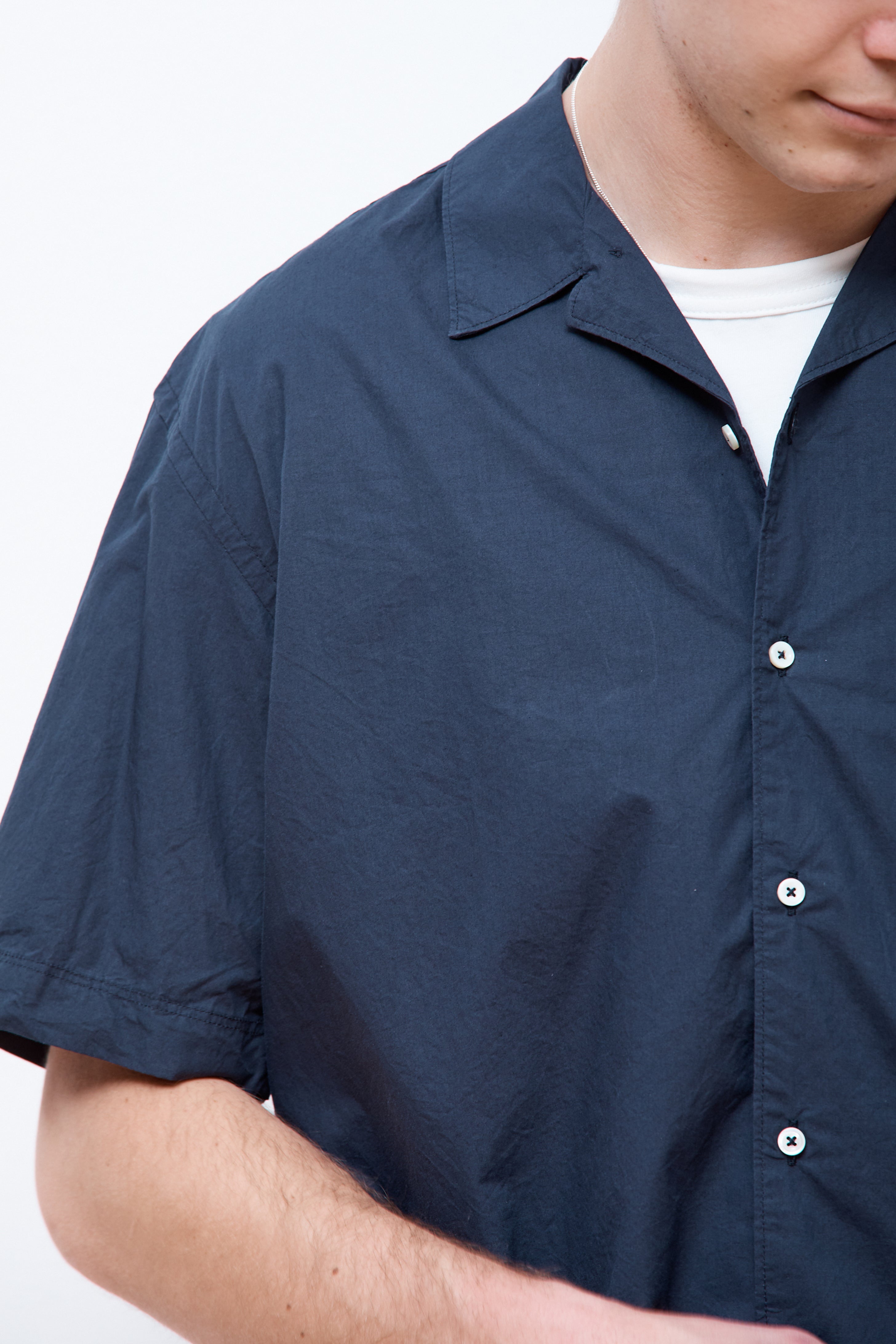 Relax Half Shirt Navy