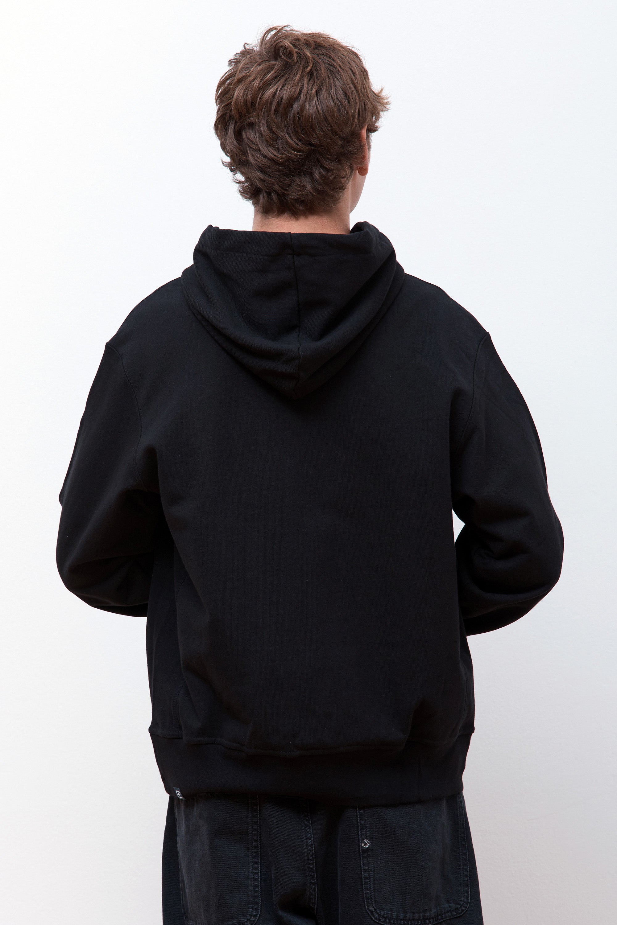 Loose Fit Hoodie Sweat Black