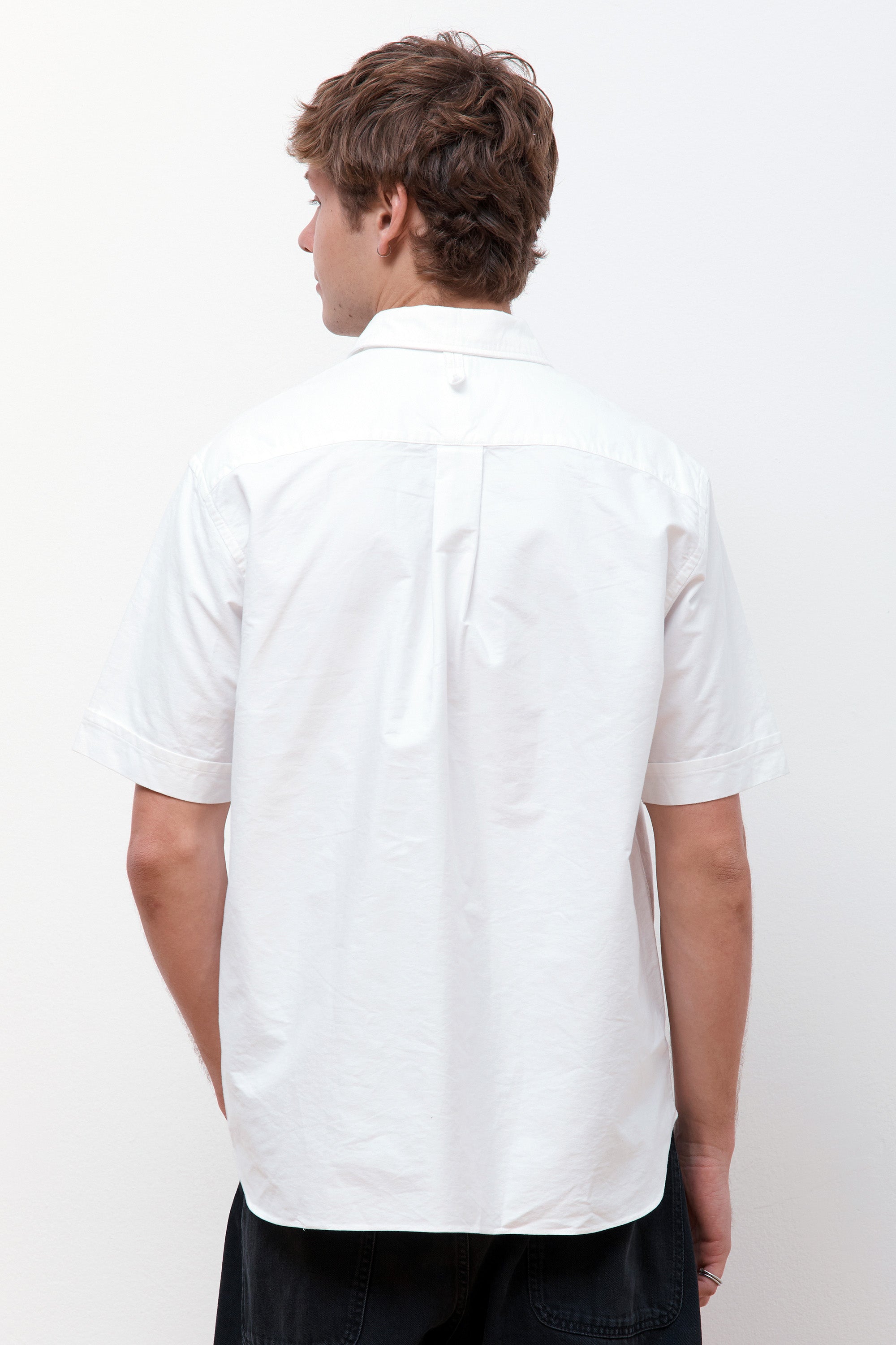 Regular Half Shirt White Oxford