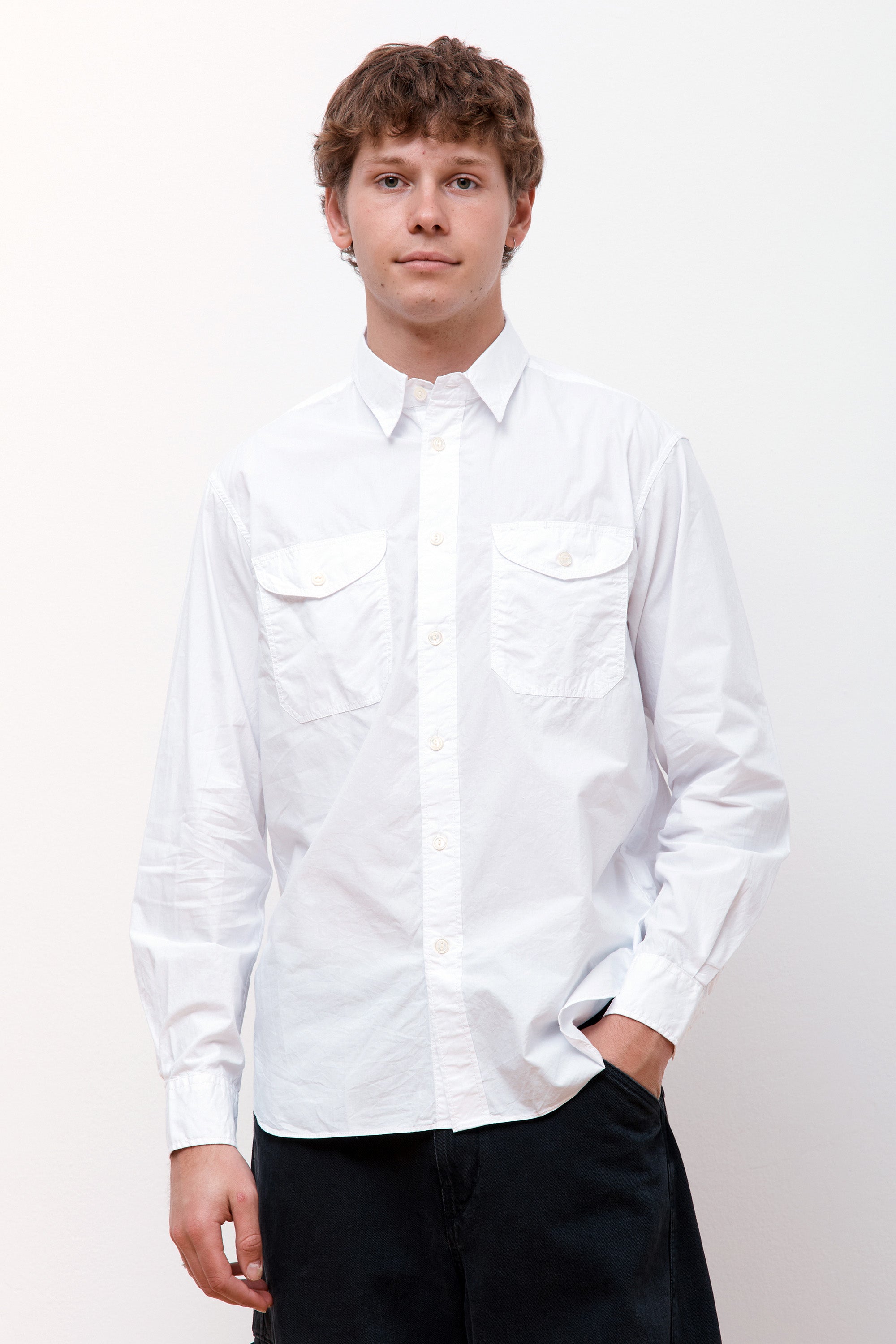 Work Shirt White