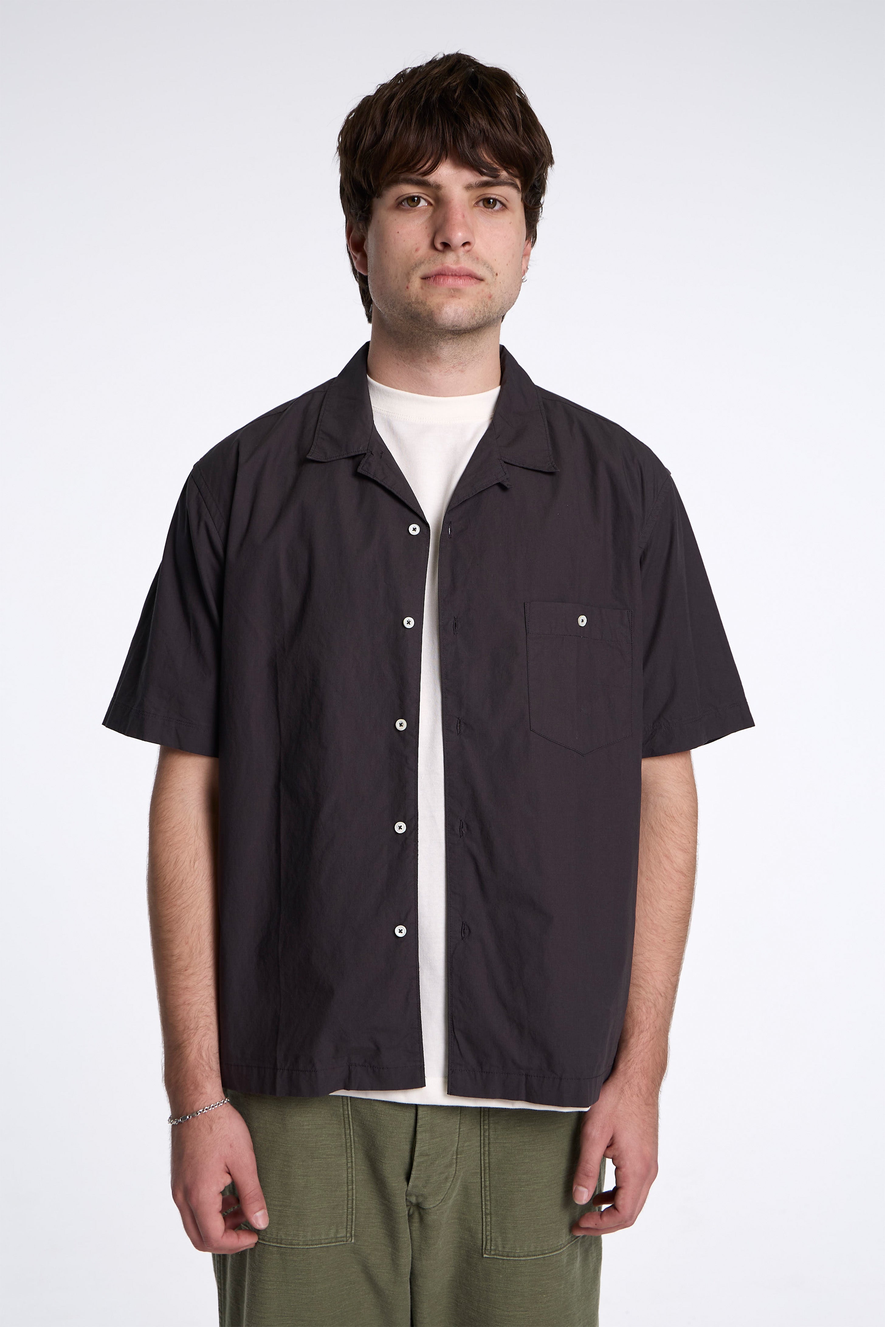 Relax Half Shirt Charcoal