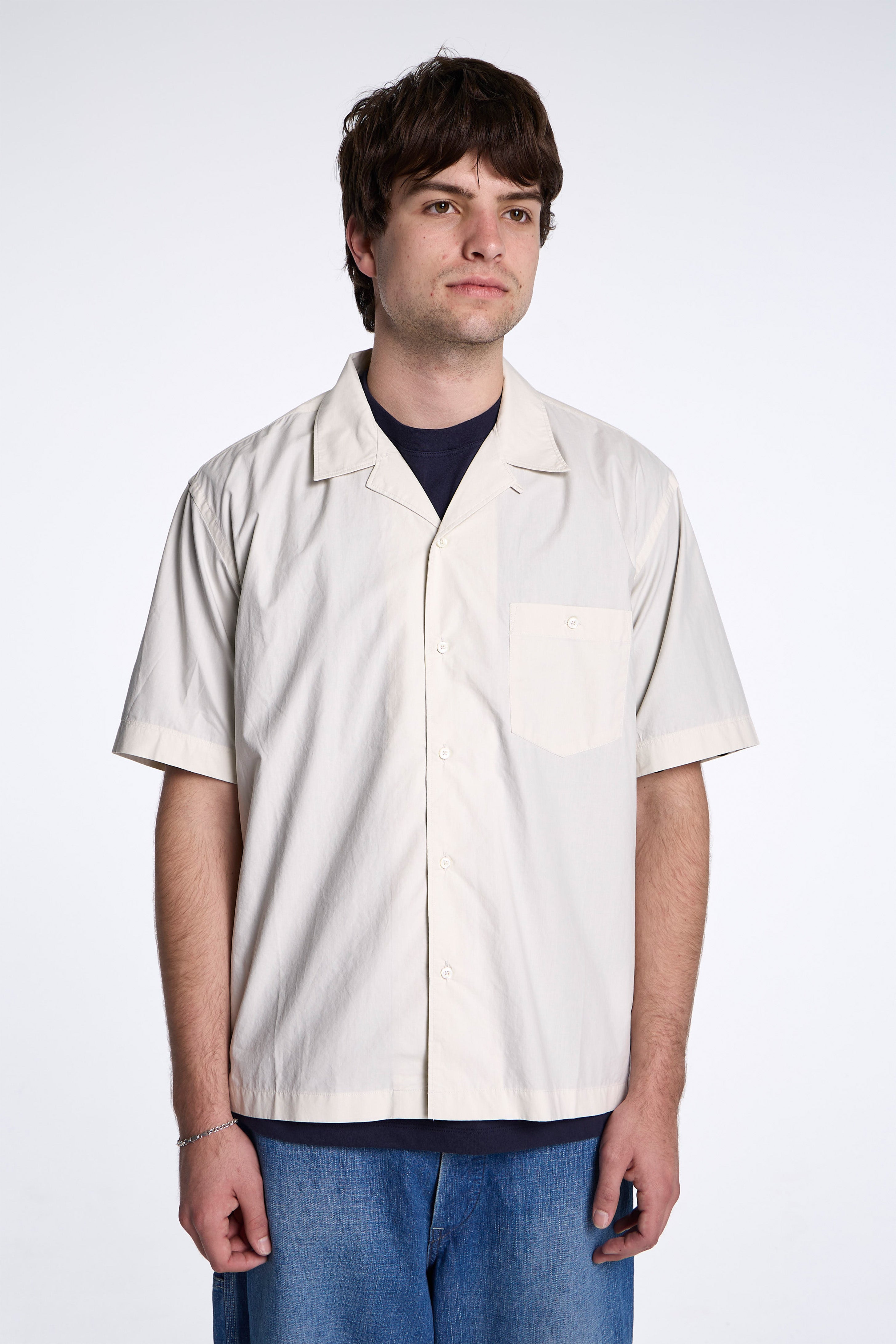 Relax Half Shirt Dusty Beige