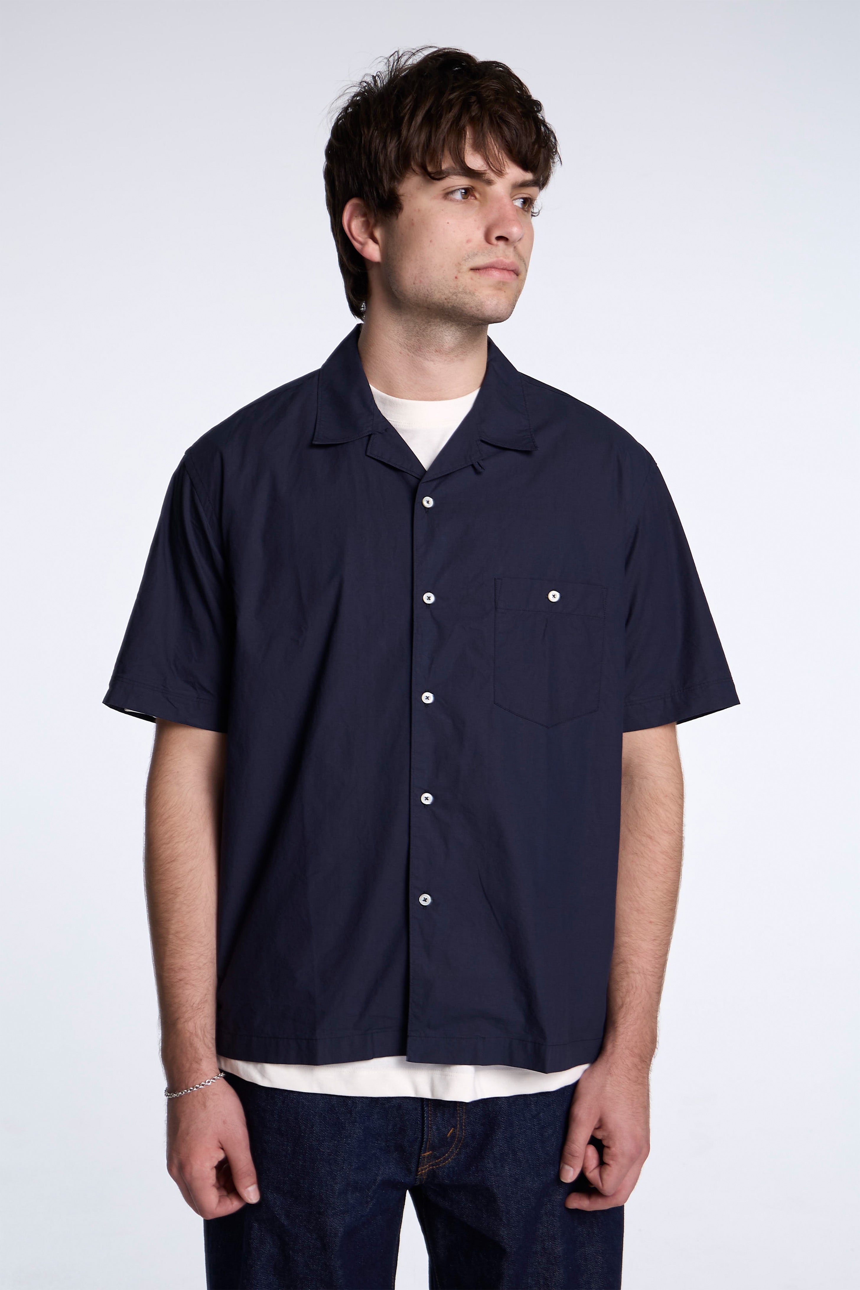 Relax Half Shirt Navy