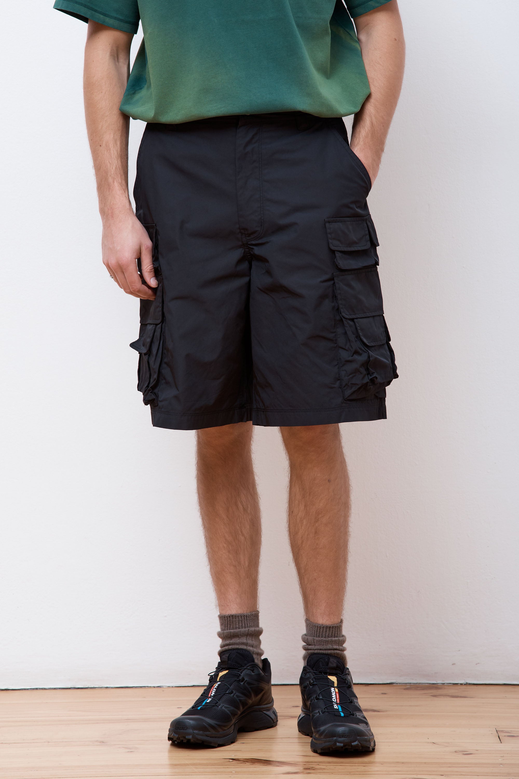 Cameraman Shorts Black